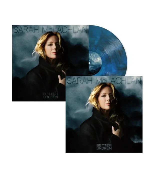 Sarah McLachlan SIGNED LP Better Broken blue smoke EXCLUSIVE Vinyl, image 3