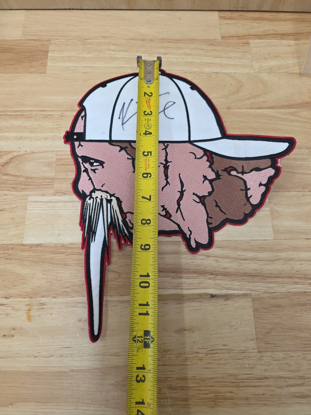 Kevin smith — Kevin Smith Signed Tusk Patch Horror Movie Autograph, image 2