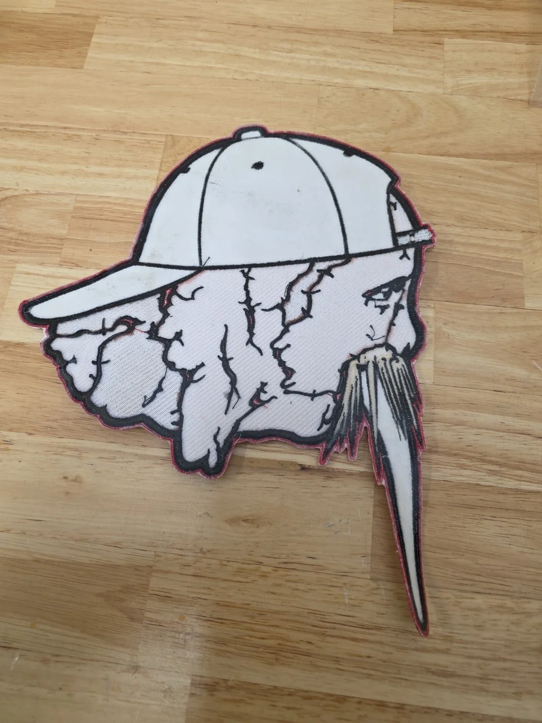 Kevin smith — Kevin Smith Signed Tusk Patch Horror Movie Autograph, image 4