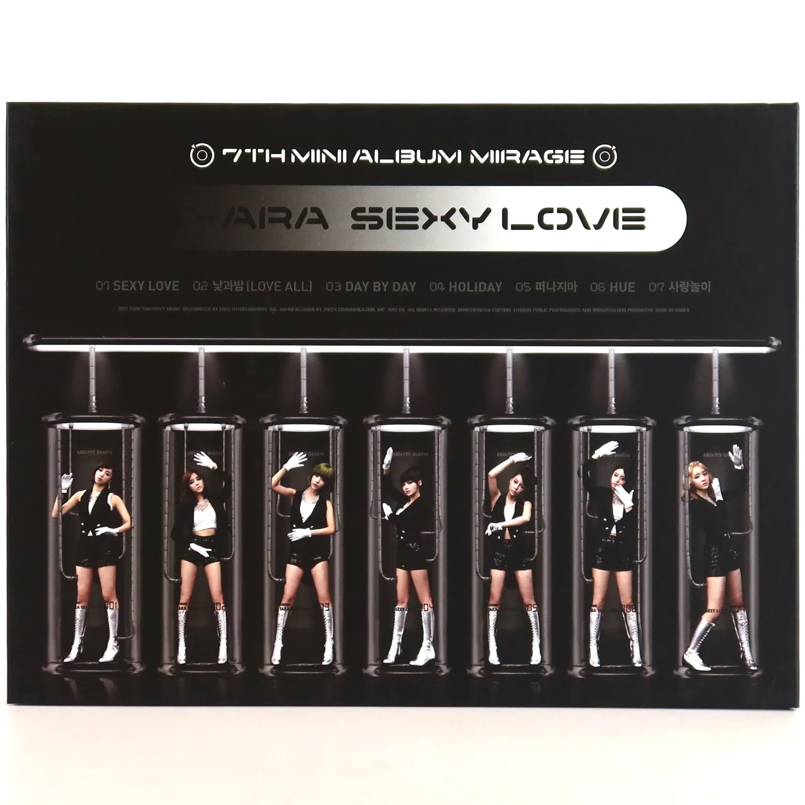 T-ara - Mirage Signed Autographed Album CD Promo K-Pop 2012 Tara Sexy Love, изображение 2