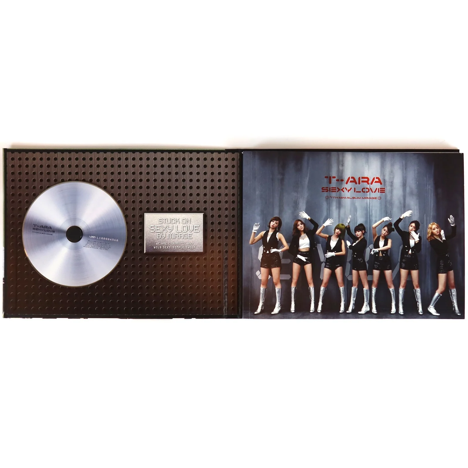 T-ara - Mirage Signed Autographed Album CD Promo K-Pop 2012 Tara Sexy Love, изображение 3