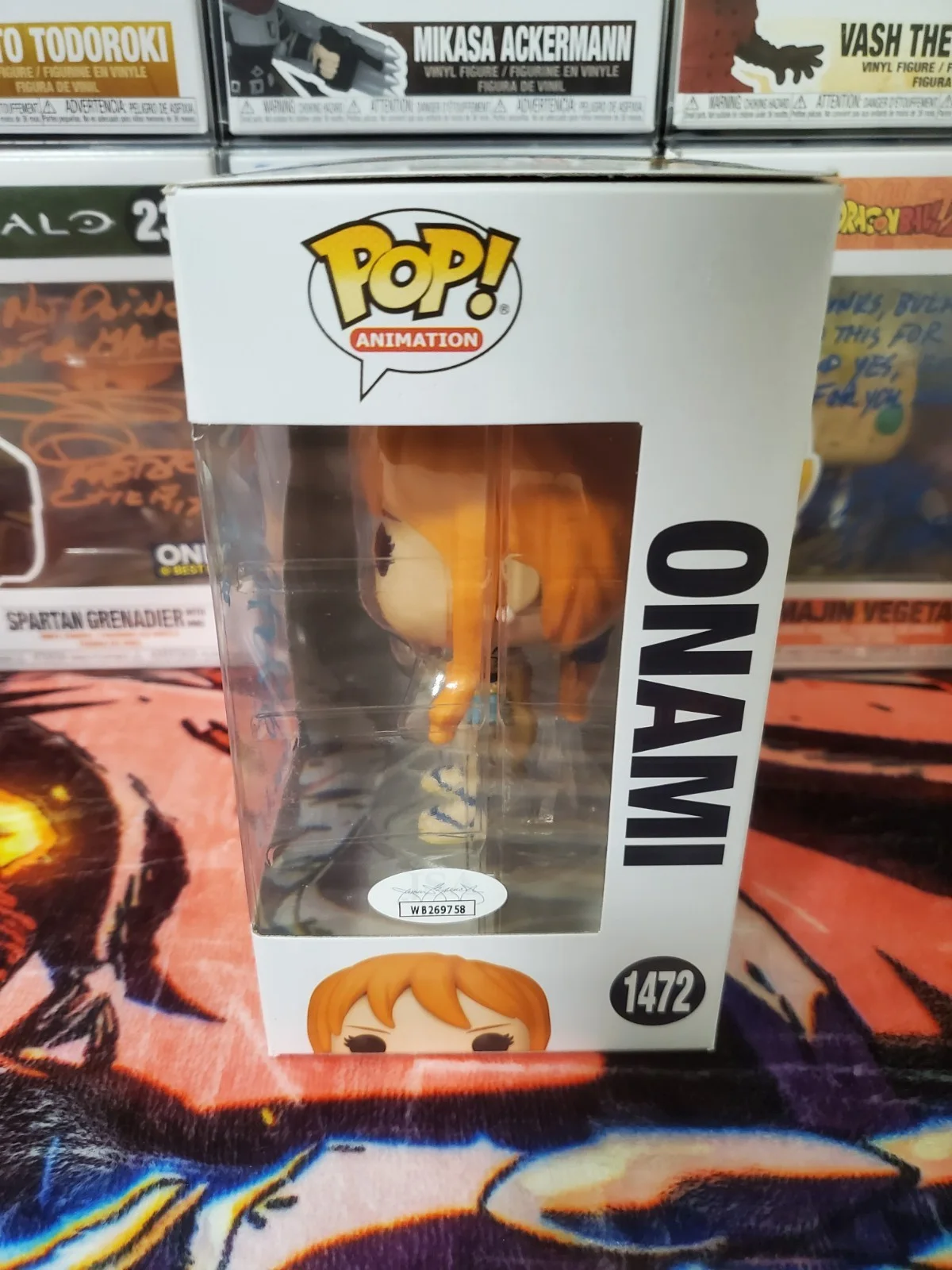 Nami Signed By Akemi Okamura JSA, image 3