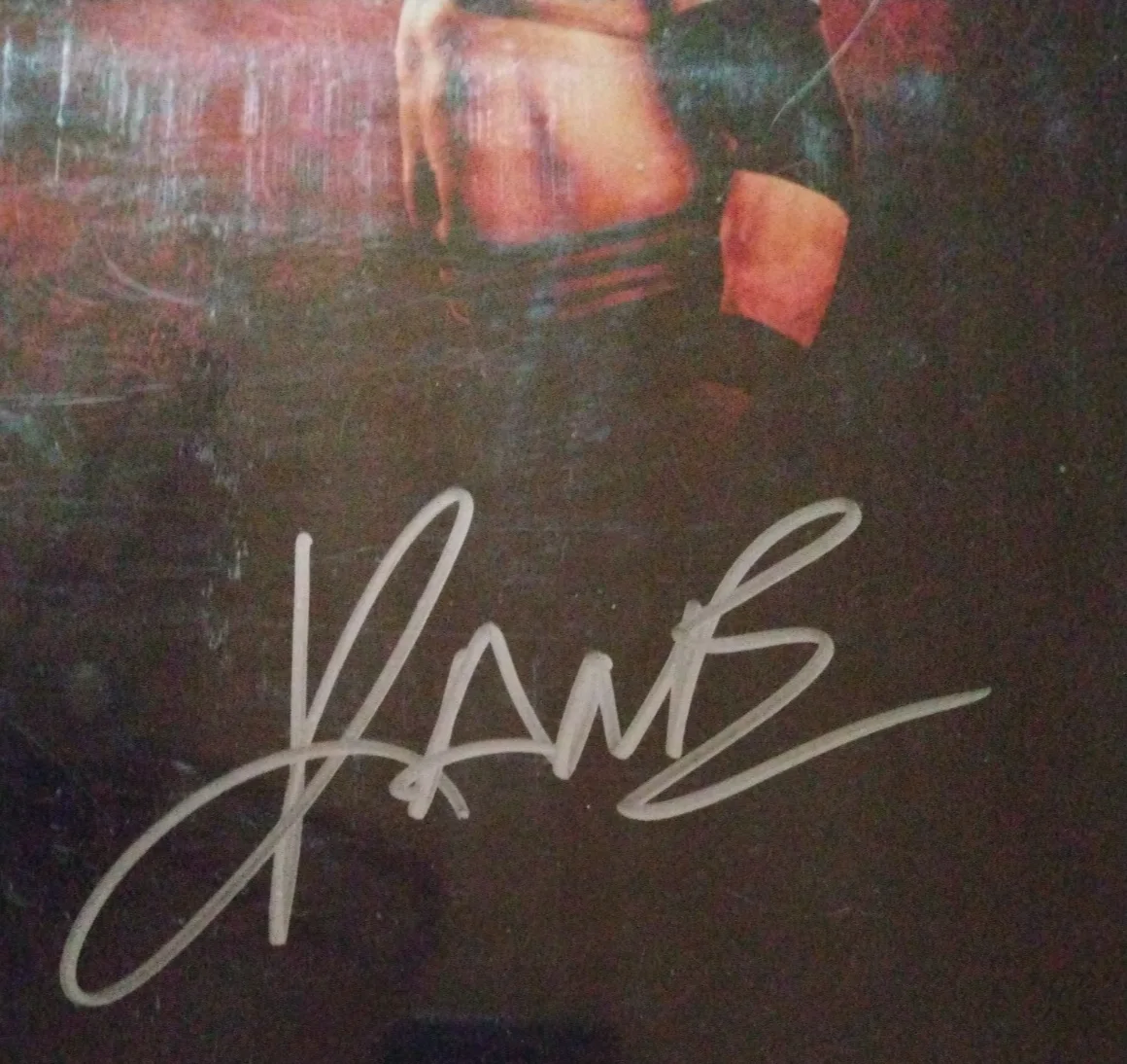 Kane — Kane Signed Autographed 16x20 Photo WWE Beckett witnessed #W015276 AUTO, изображение 2