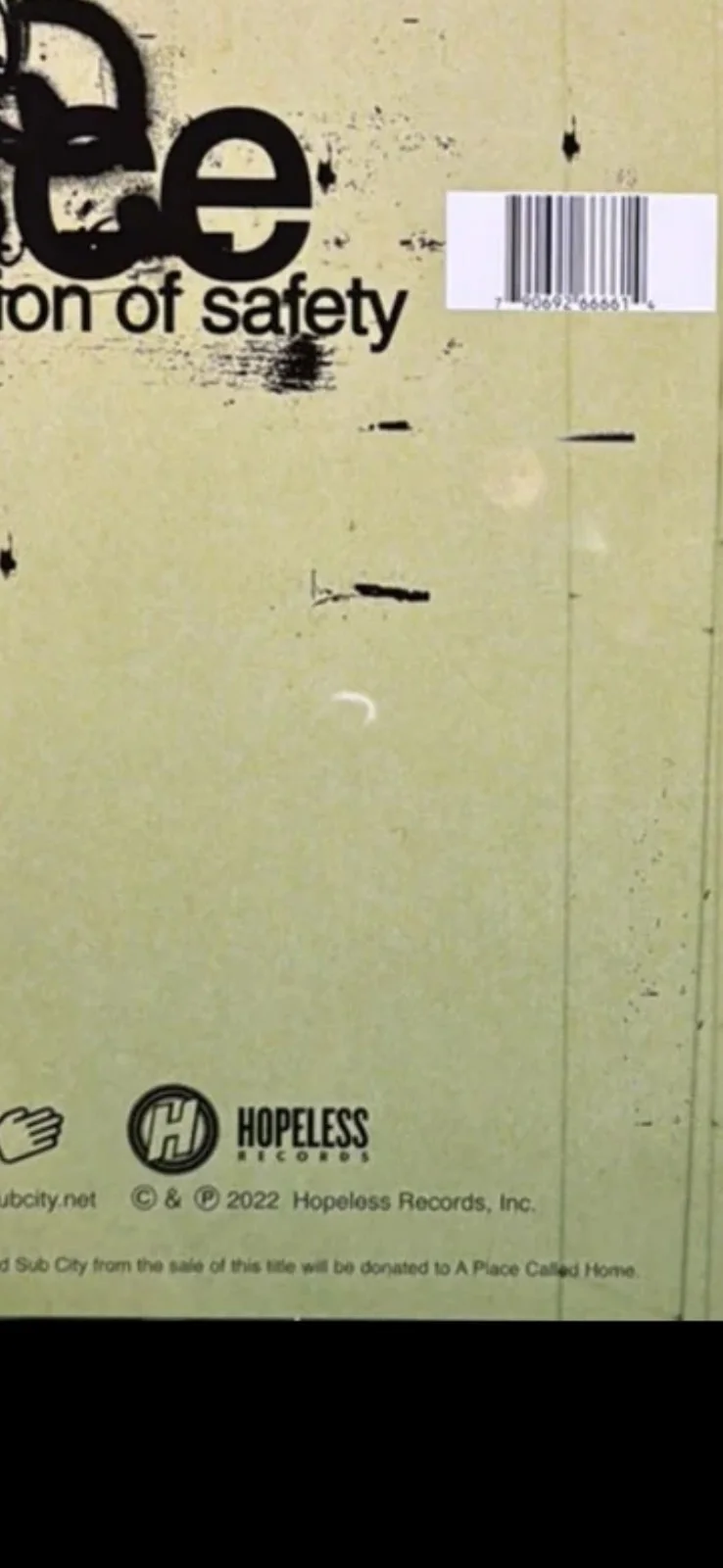 THRICE Signed All 4 Illusion Of Safety Electric Blue Vinyl LP 20th Anniversary, изображение 5