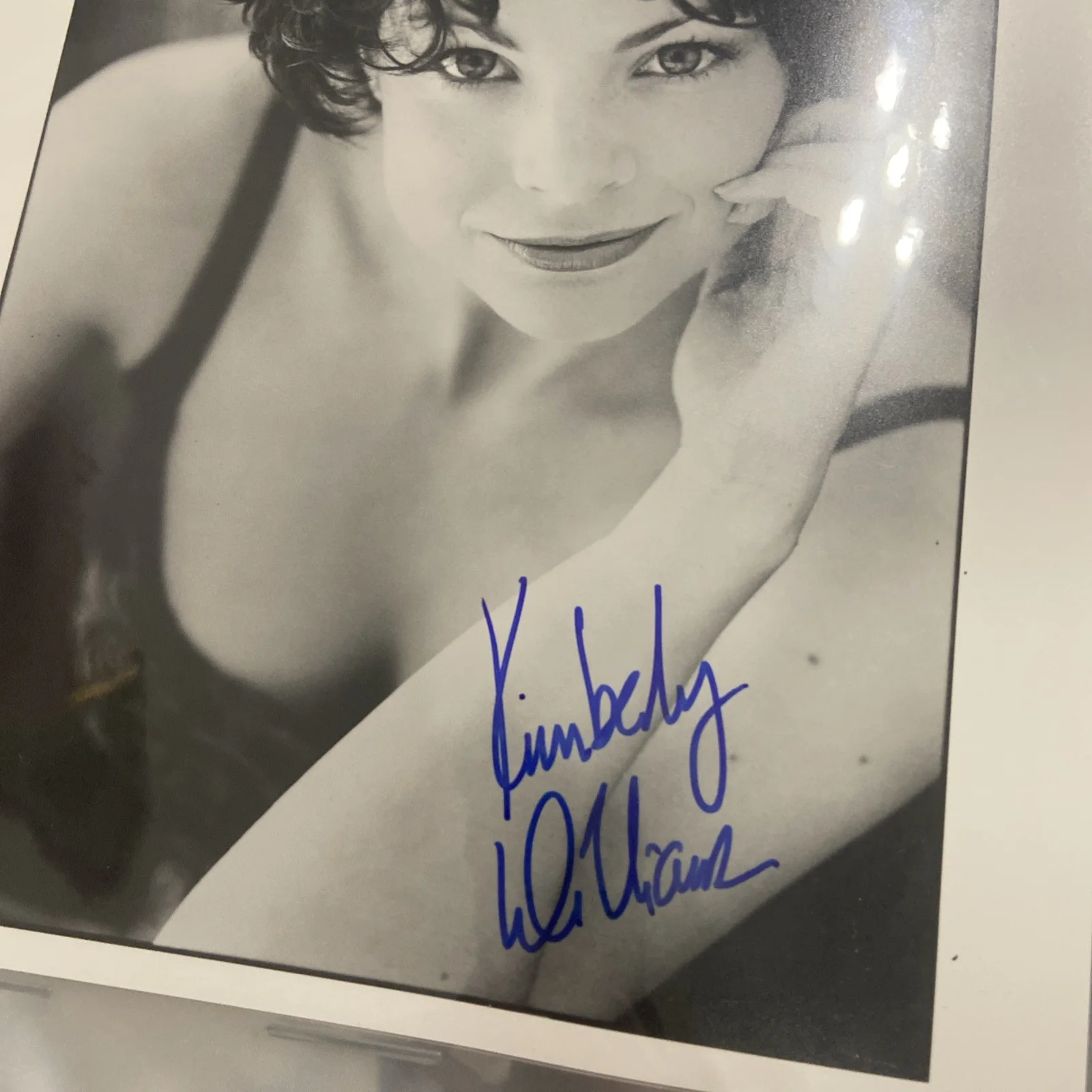 Kimberly Williams — Kimberly Williams Signed Photo “Father Of The Bride" “We are Marshall” 8x10 pic, изображение 2