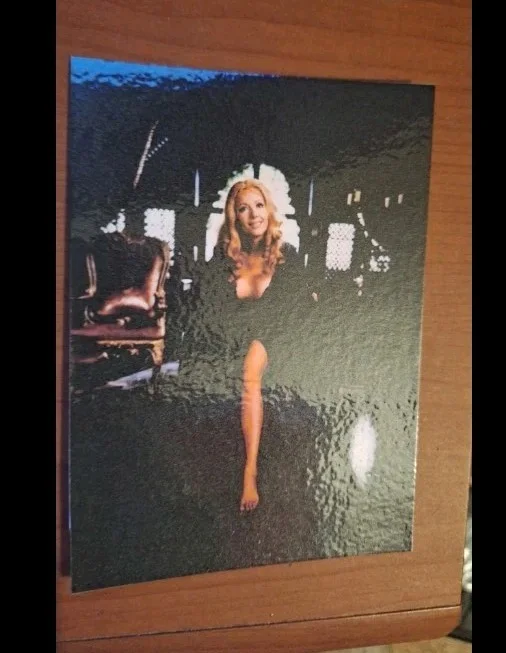 VINTAGE "Countess Dracula" 1970 UK Film Release Poster Fine Art Modern Postcard, image 2