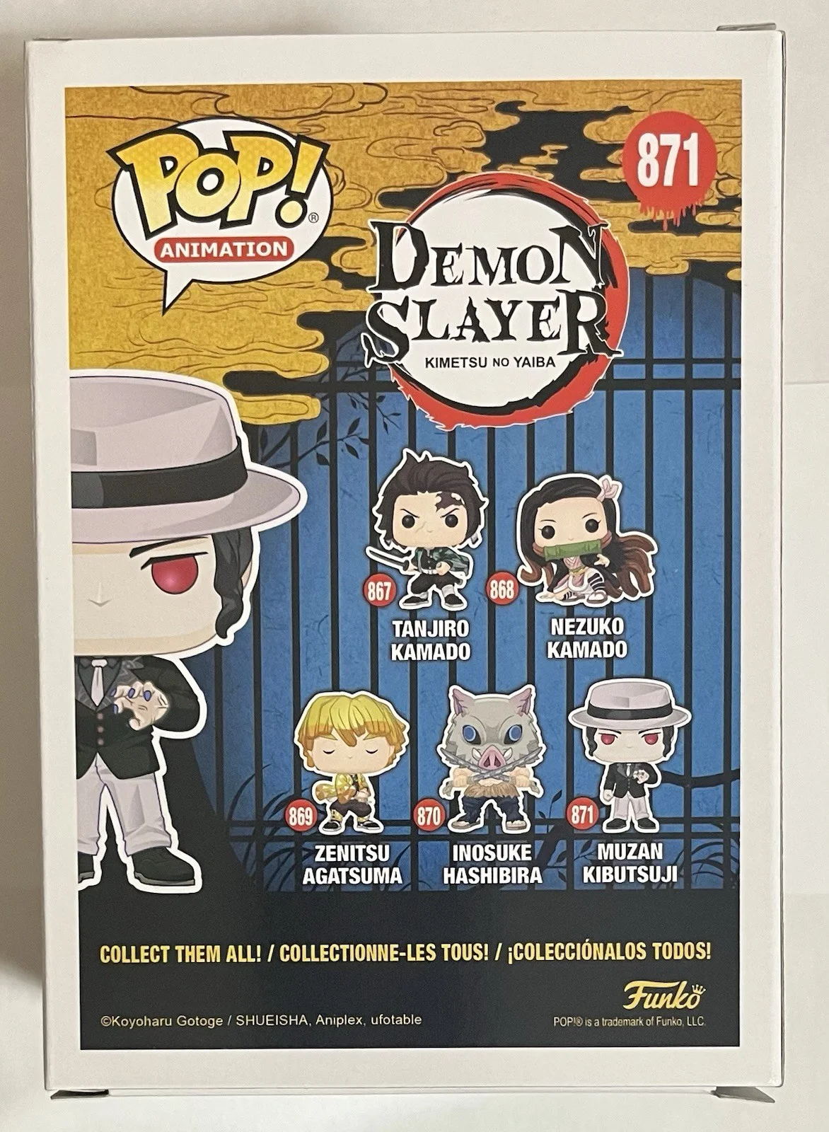 Greg Chun — Funko Pop! Demon Slayer Muzan Kibutsuji 871 Signed Greg Chun JSA W/ Protector, image 5