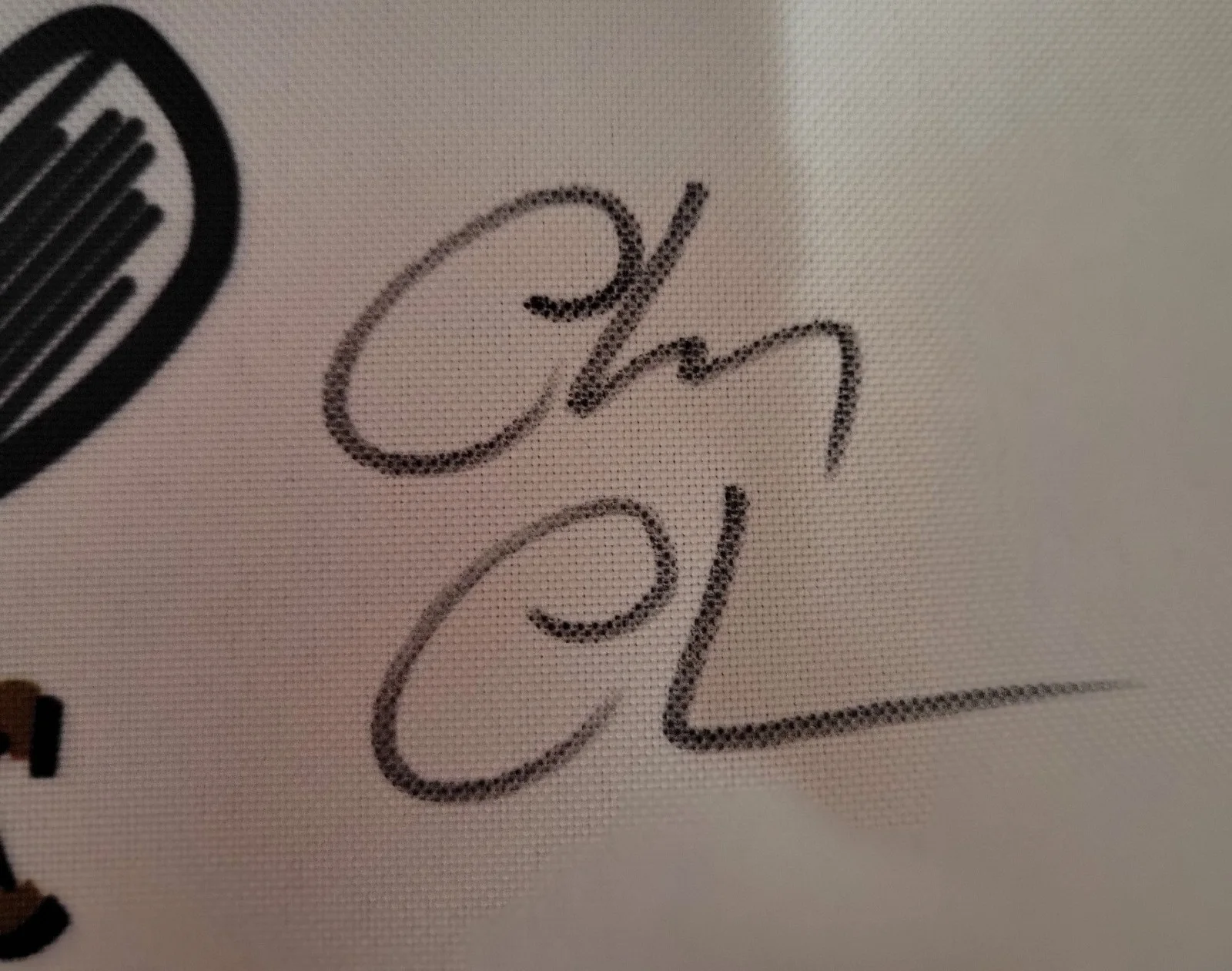 Chevy Chase — CHEVY CHASE SIGNED AUTOGRAPHED CADDYSHACK BUSH WOOD COUNTRY CLUB FLAG BECKETT, image 2