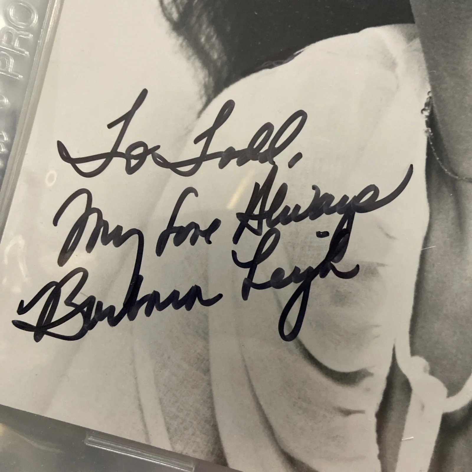 Barbara Leigh — Barbara Leigh Signed Autographed 8X10 Photo Junior Bonner Actress “vampirella”, изображение 2