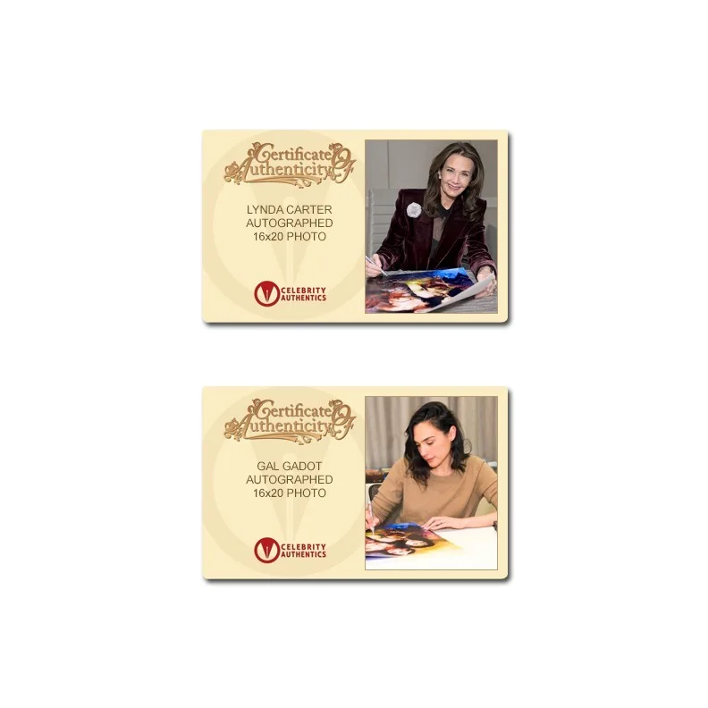 Lynda Carter, Gal Gadot — Lynda Carter Gal Gadot Wonder Woman signed autographed 16x20 Photo print Wx2/COA, изображение 2