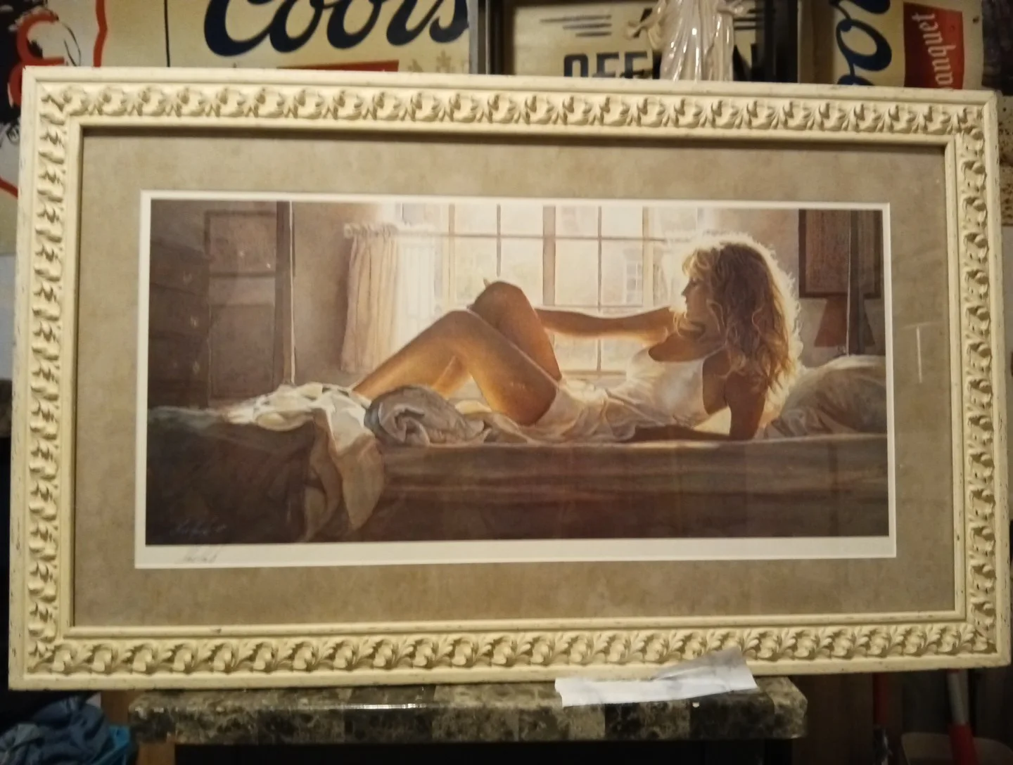 Steve Hanks Double Signed Original Signature Autograph Photo Matted Framed, image 3