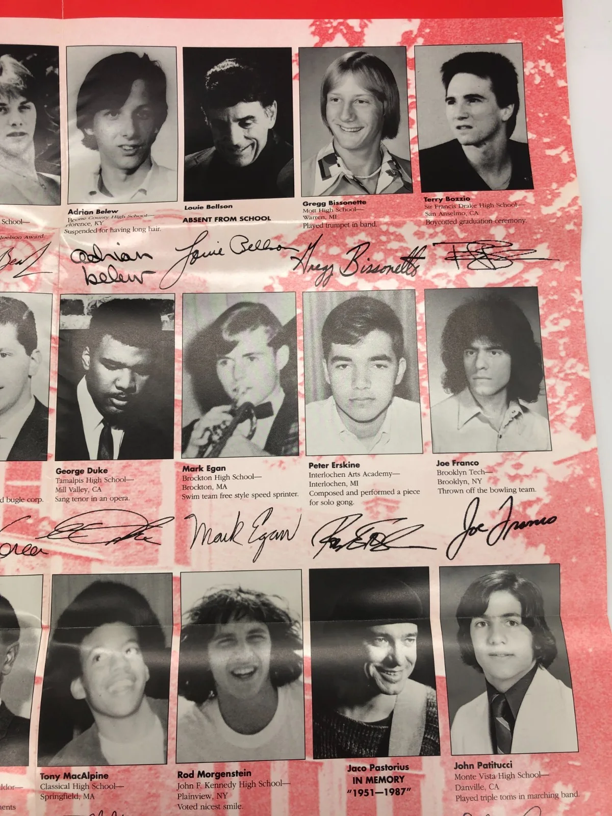 24x36 DCI Music Class of 91 Poster Bellson Chambers Corea Gadd Rock Weckyl Other, изображение 5