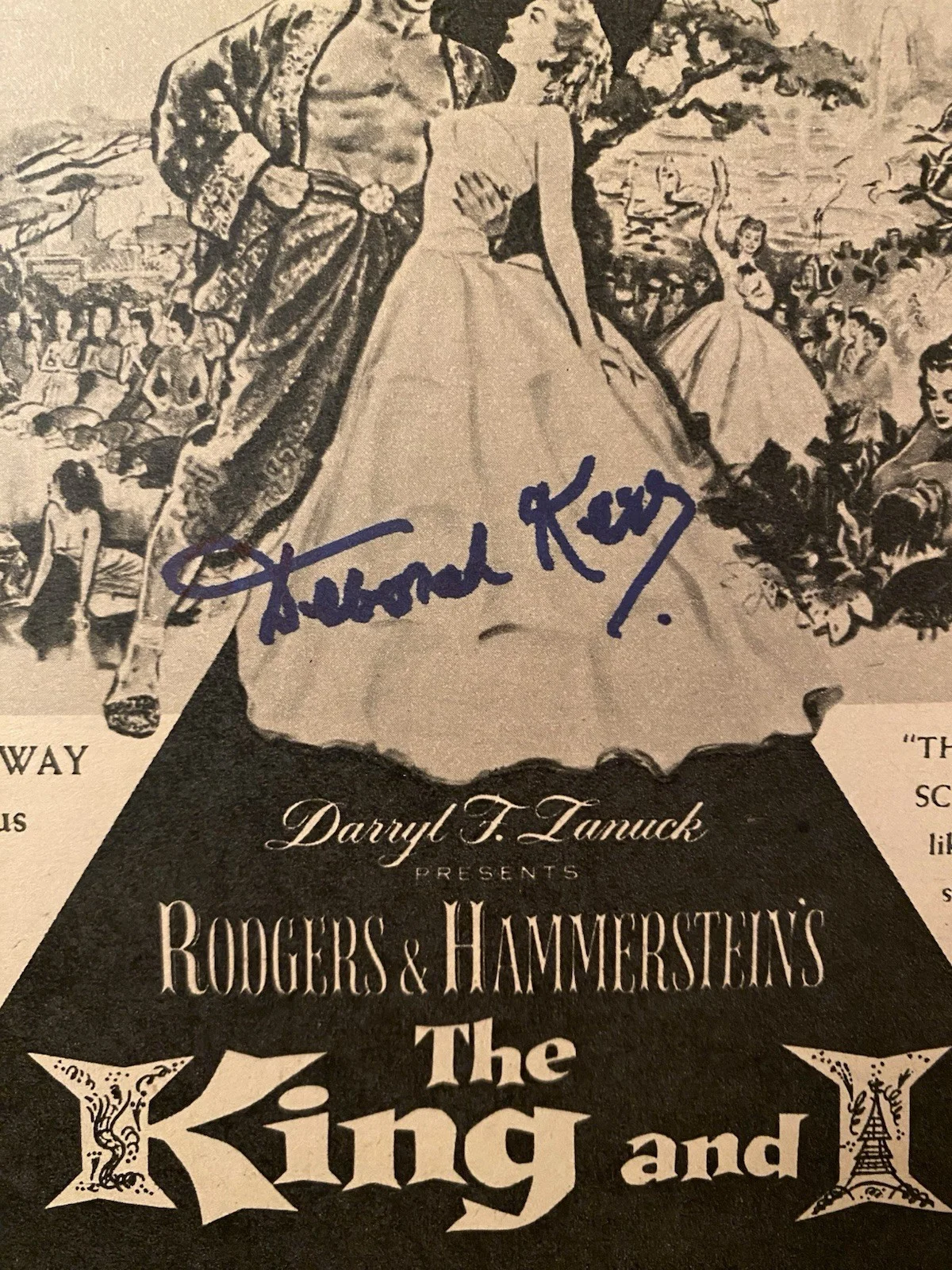 Deborah Kerr, Rita Moreno — Deborah Kerr Rita Moreno Signed Autographed The King And I Photo With COA, image 2