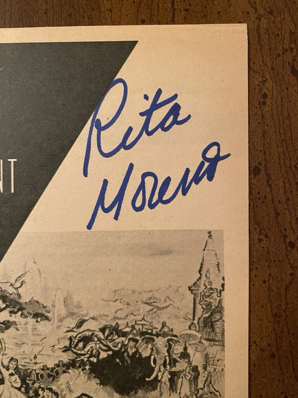 Deborah Kerr, Rita Moreno — Deborah Kerr Rita Moreno Signed Autographed The King And I Photo With COA, image 4