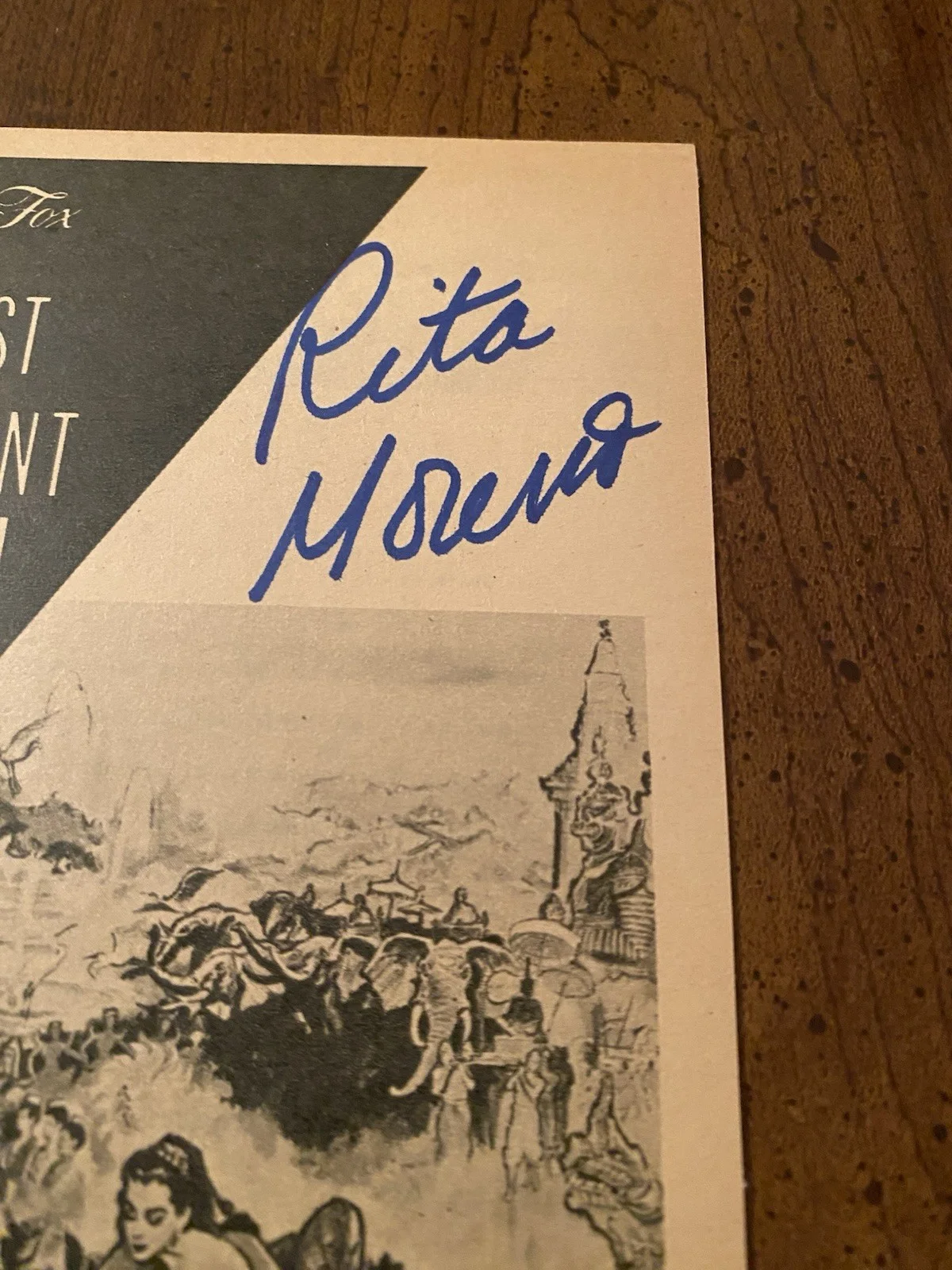 Deborah Kerr, Rita Moreno — Deborah Kerr Rita Moreno Signed Autographed The King And I Photo With COA, image 5