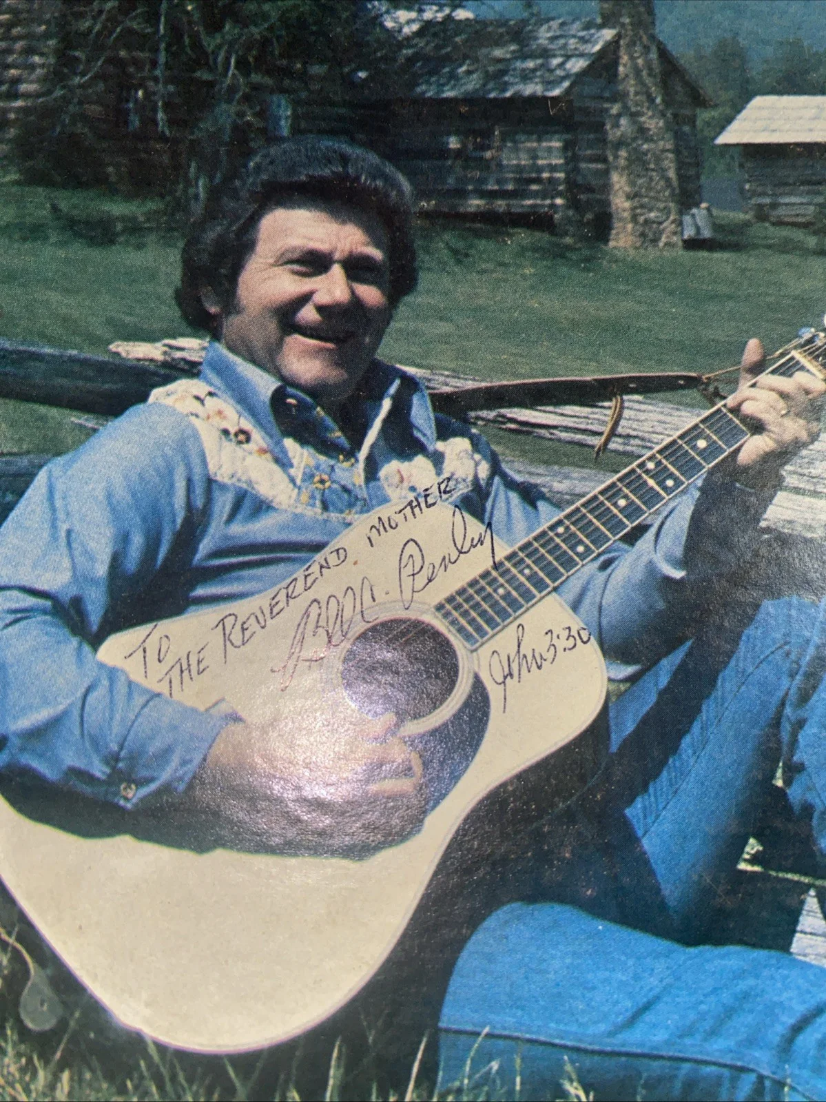 Rare**Bill C.Penley LP Record Signed To The Reverends Wife* Record And Album Art, изображение 2