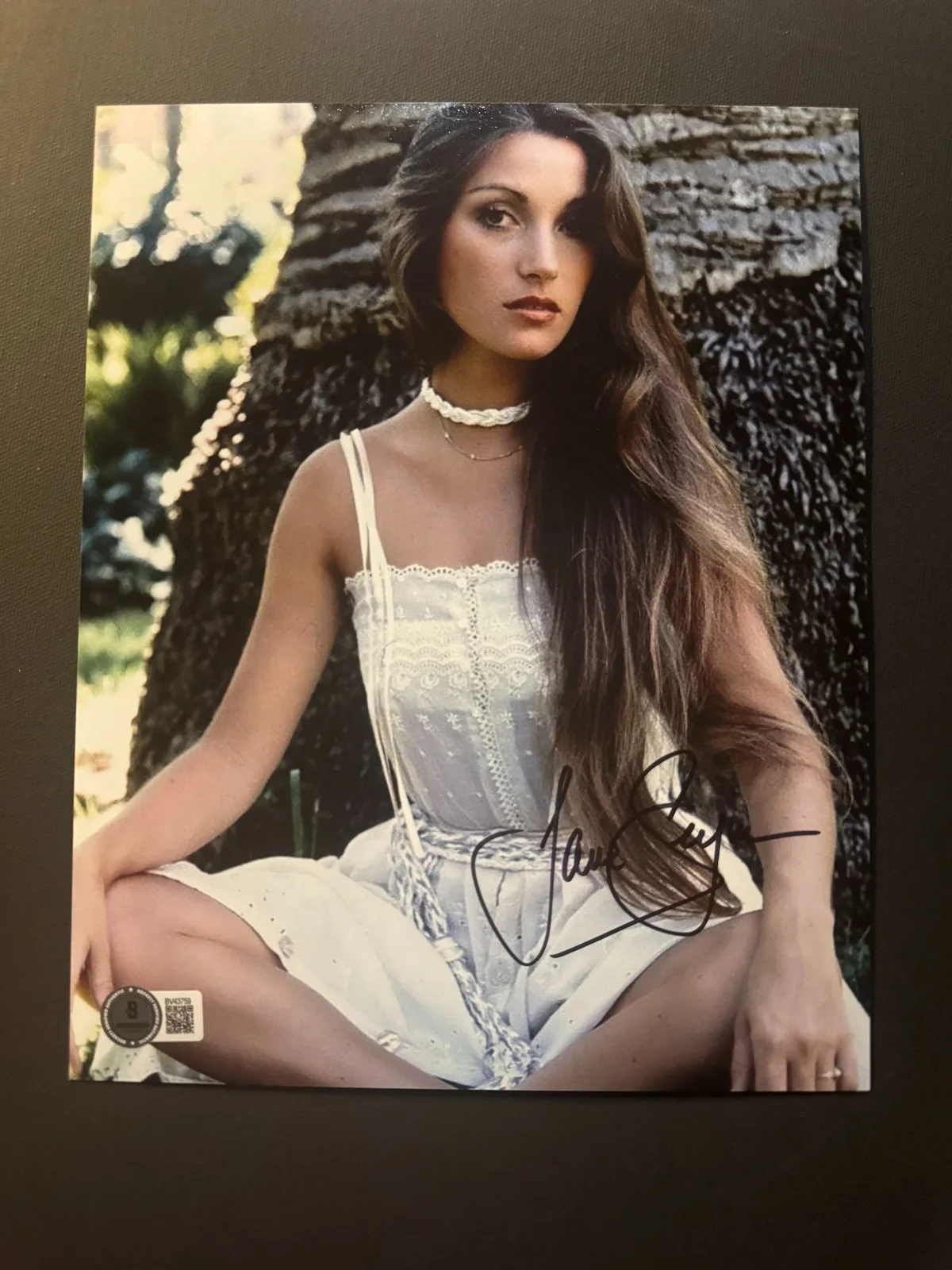 Jane Seymour — Jane Seymour Rare! autographed signed classic sexy 8x10 photo Beckett BAS coa