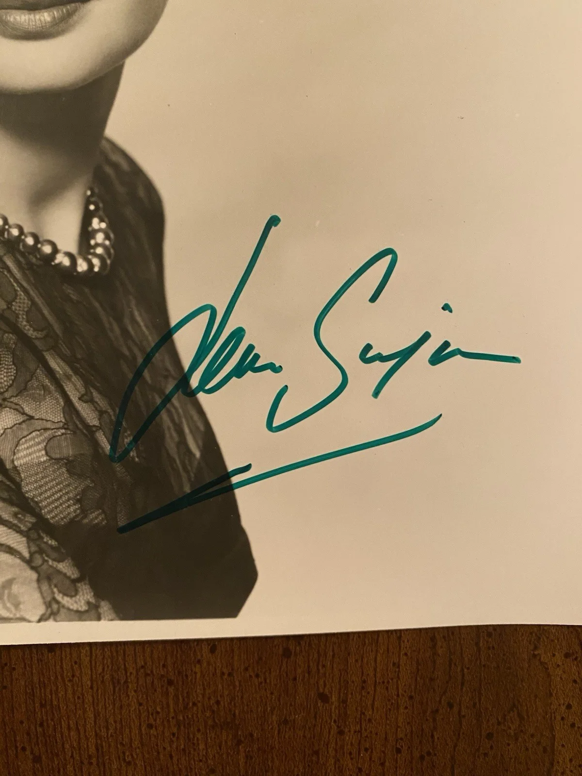 Jean Simmons — Jean Simmons Signed Autographed Photo With COA Spartacus Elmer Gantry Big Countr, image 2