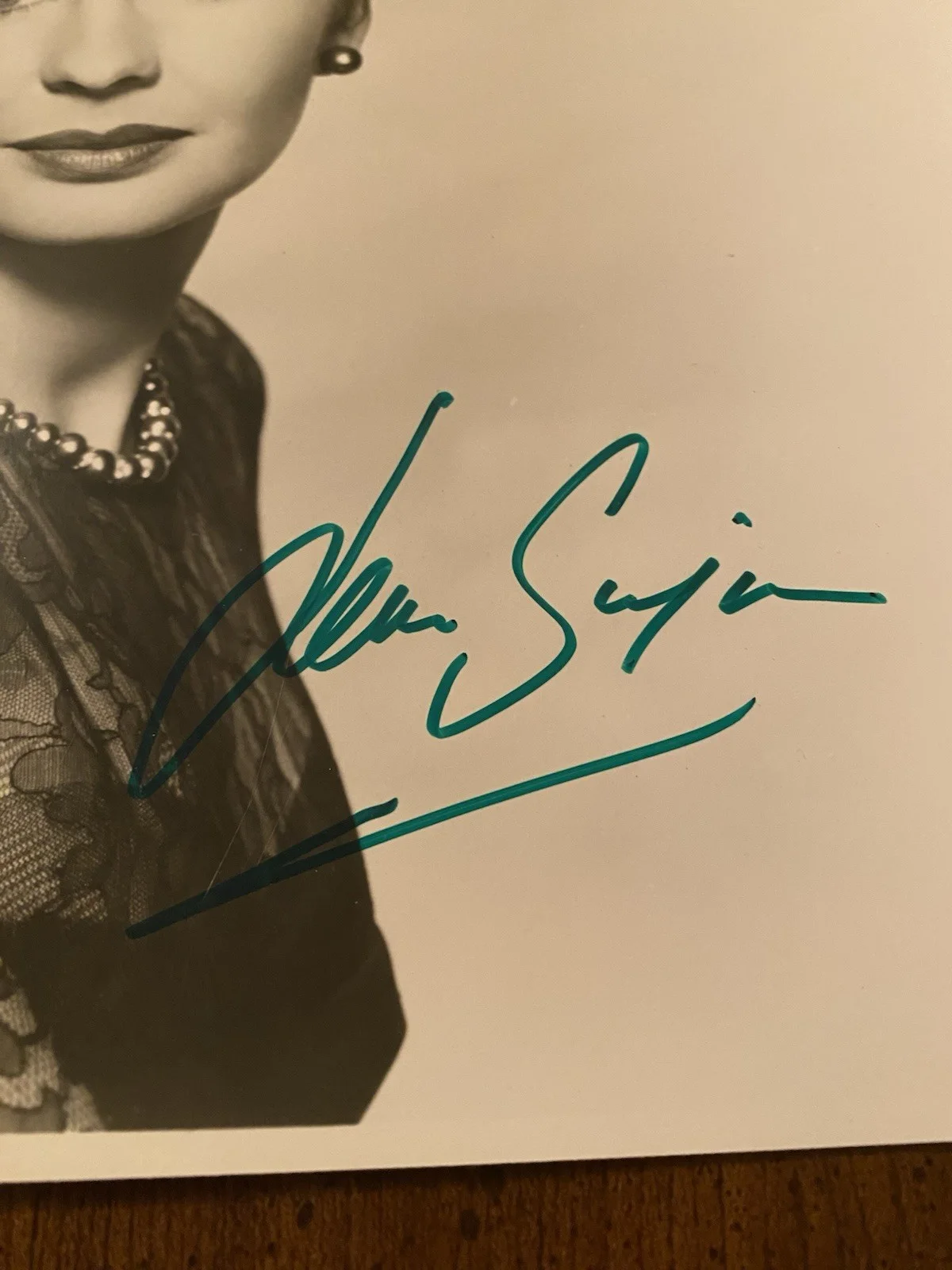 Jean Simmons — Jean Simmons Signed Autographed Photo With COA Spartacus Elmer Gantry Big Countr, image 3