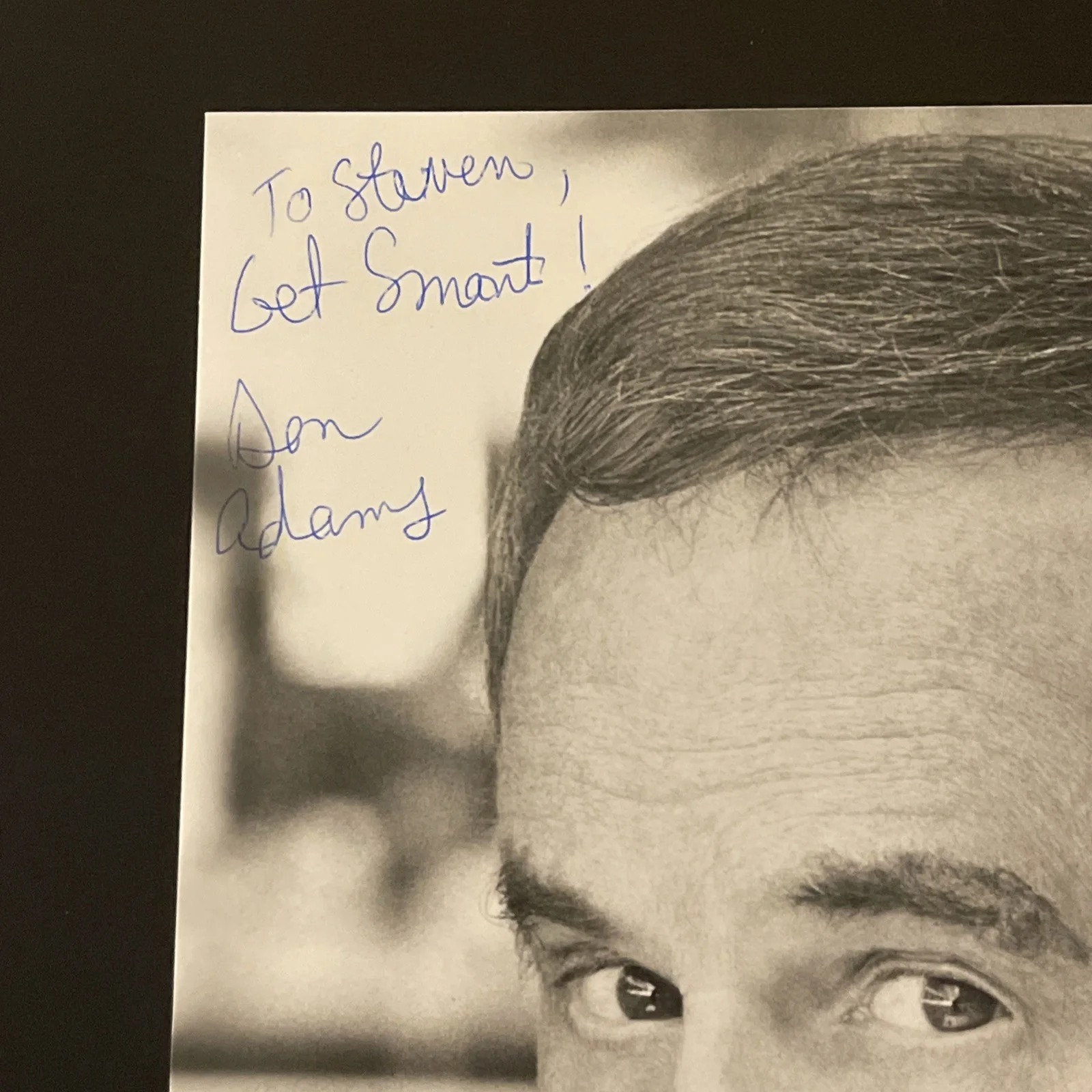 DON ADAMS Get Smart: Hand Signed Celebrity Photo 8 x 10” / KSK, изображение 2