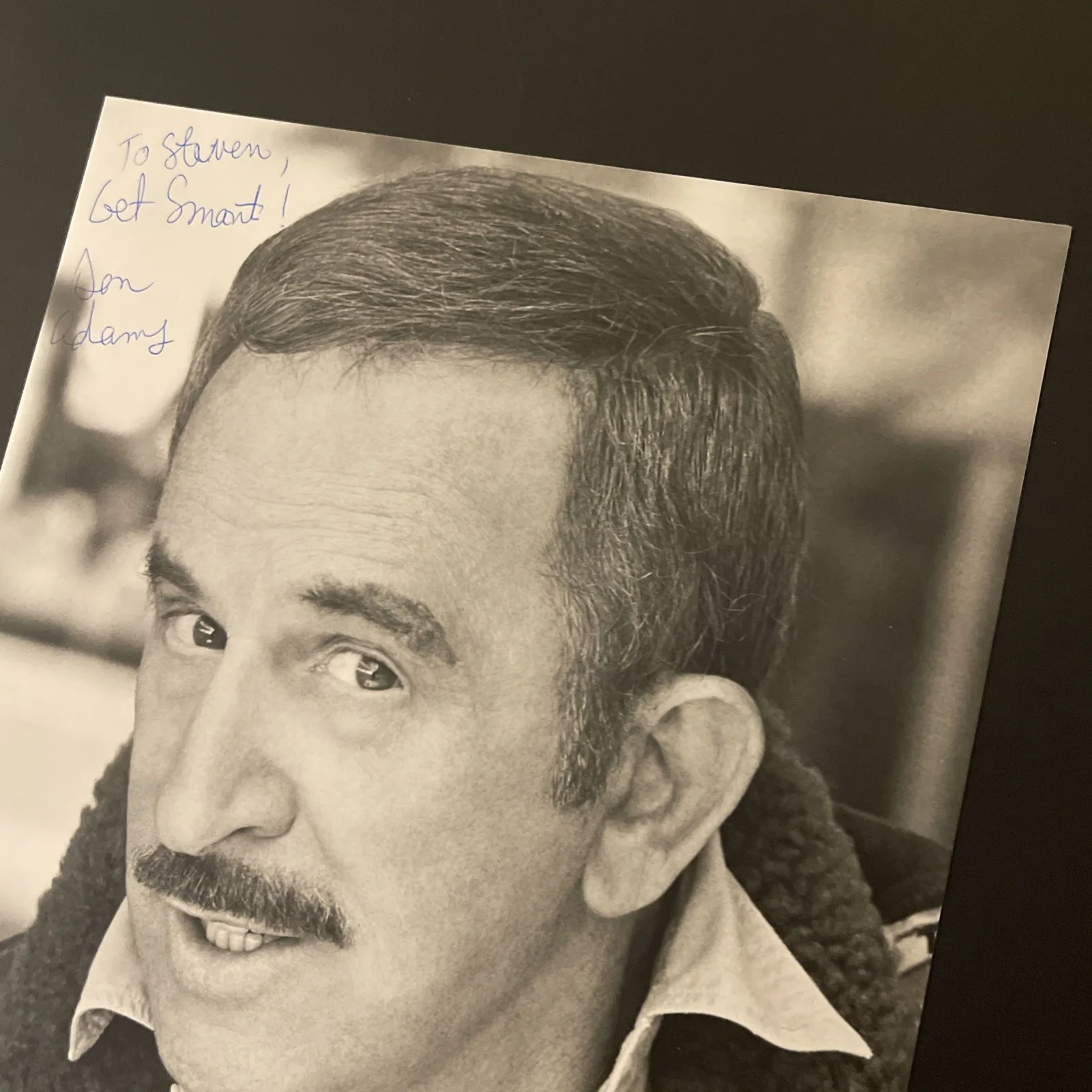 DON ADAMS Get Smart: Hand Signed Celebrity Photo 8 x 10” / KSK, изображение 3