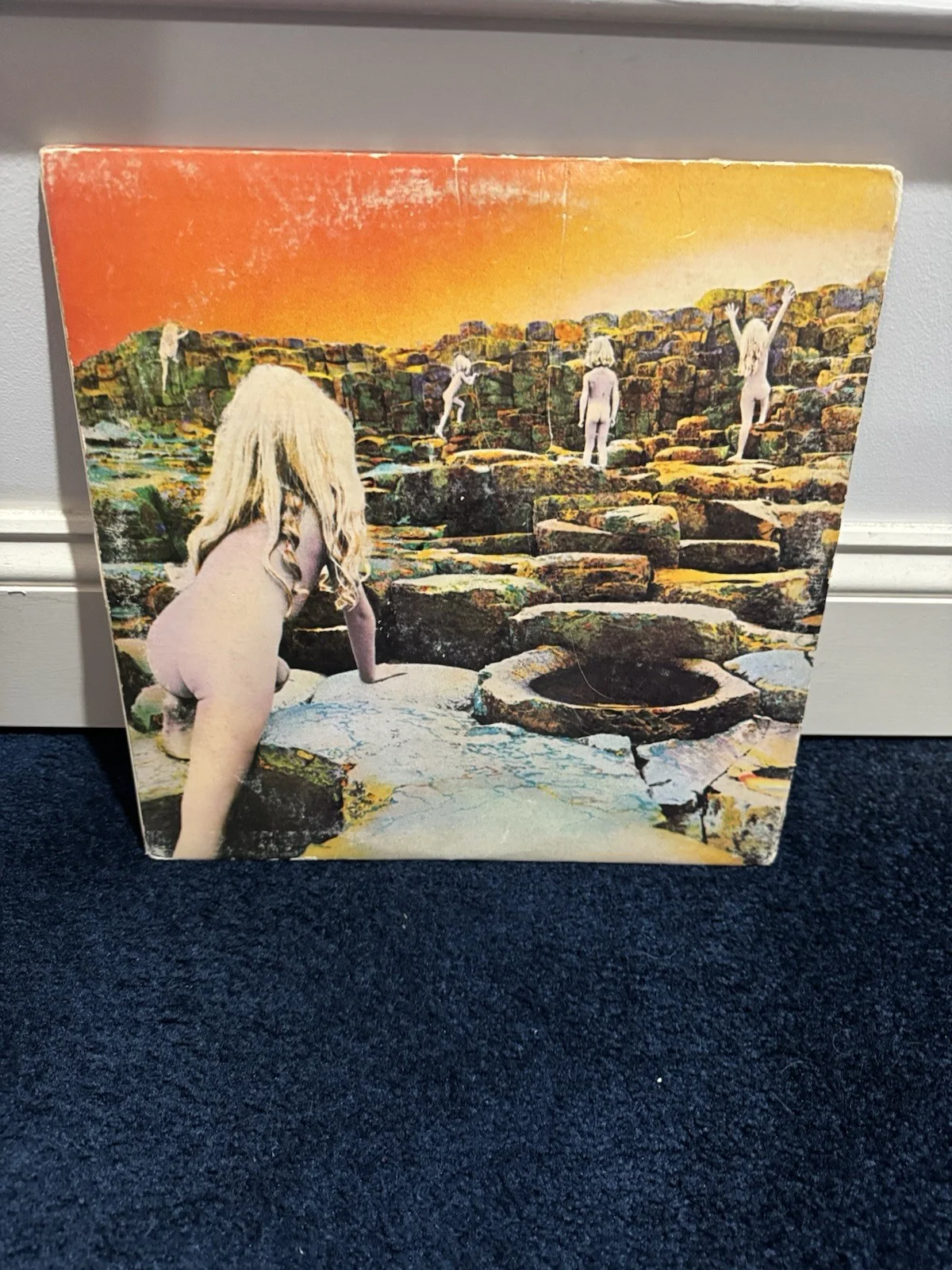 Nice Led Zeppelin Houses of Holy Signed Robert Plant + John Paul Jones JSA LOA, изображение 3