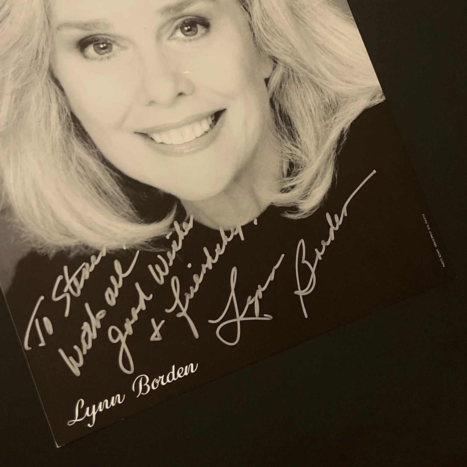 LYNN BORDEN of CSI: NY: Hand Signed Celebrity Photo 8 x 10” / KSK, изображение 4