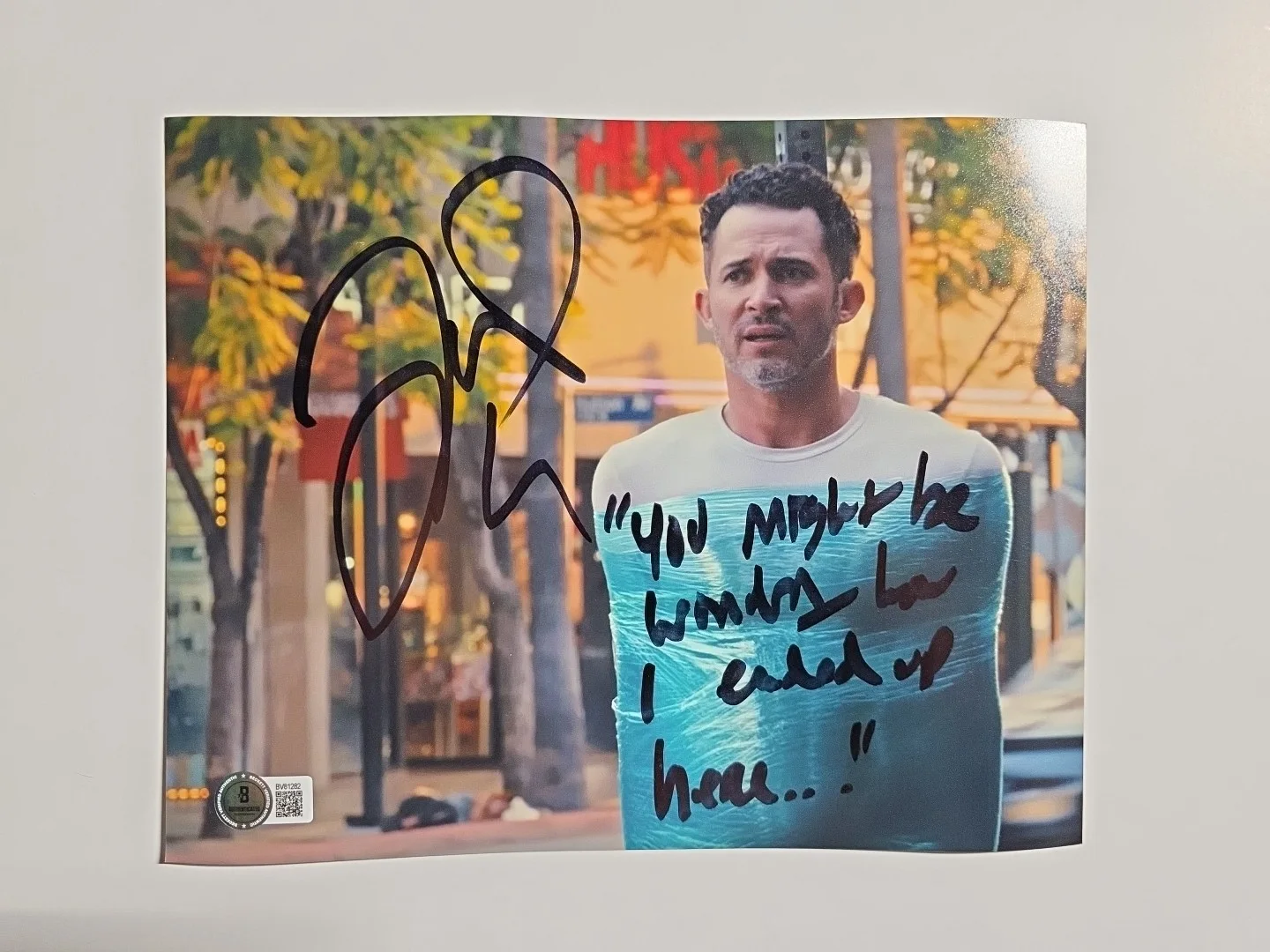 Justin Willman — Justin Willman "Magic for Humans" Signed 8x10 Photo Beckett BV81281