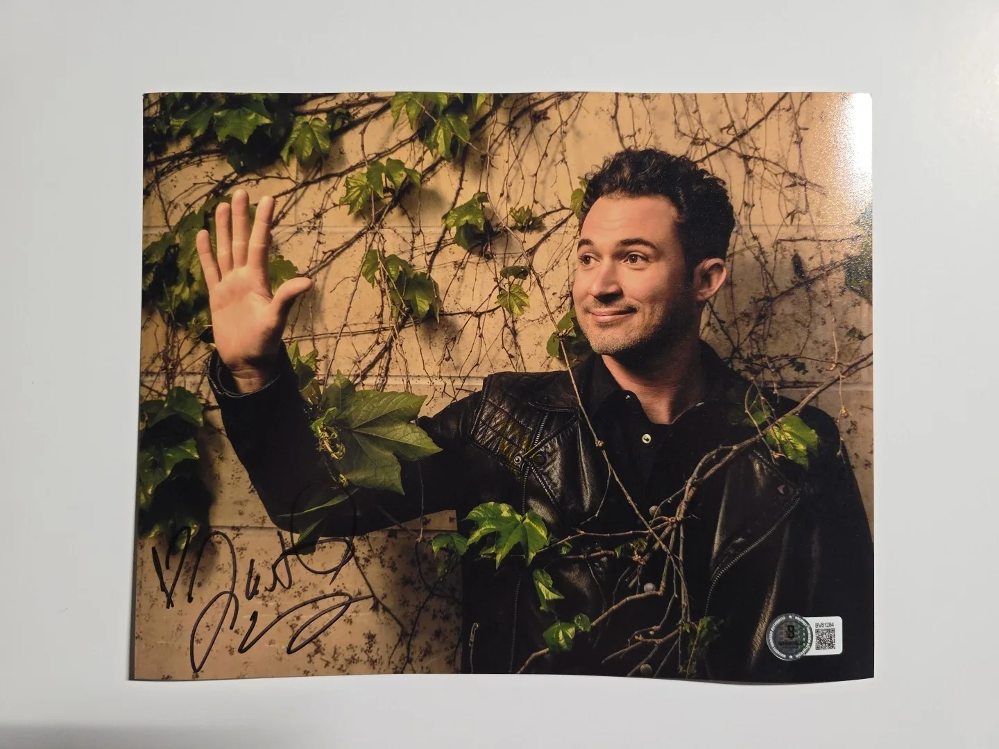 Justin Willman — Justin Willman "Magic for Humans" Signed 8x10 Photo Beckett BV81284