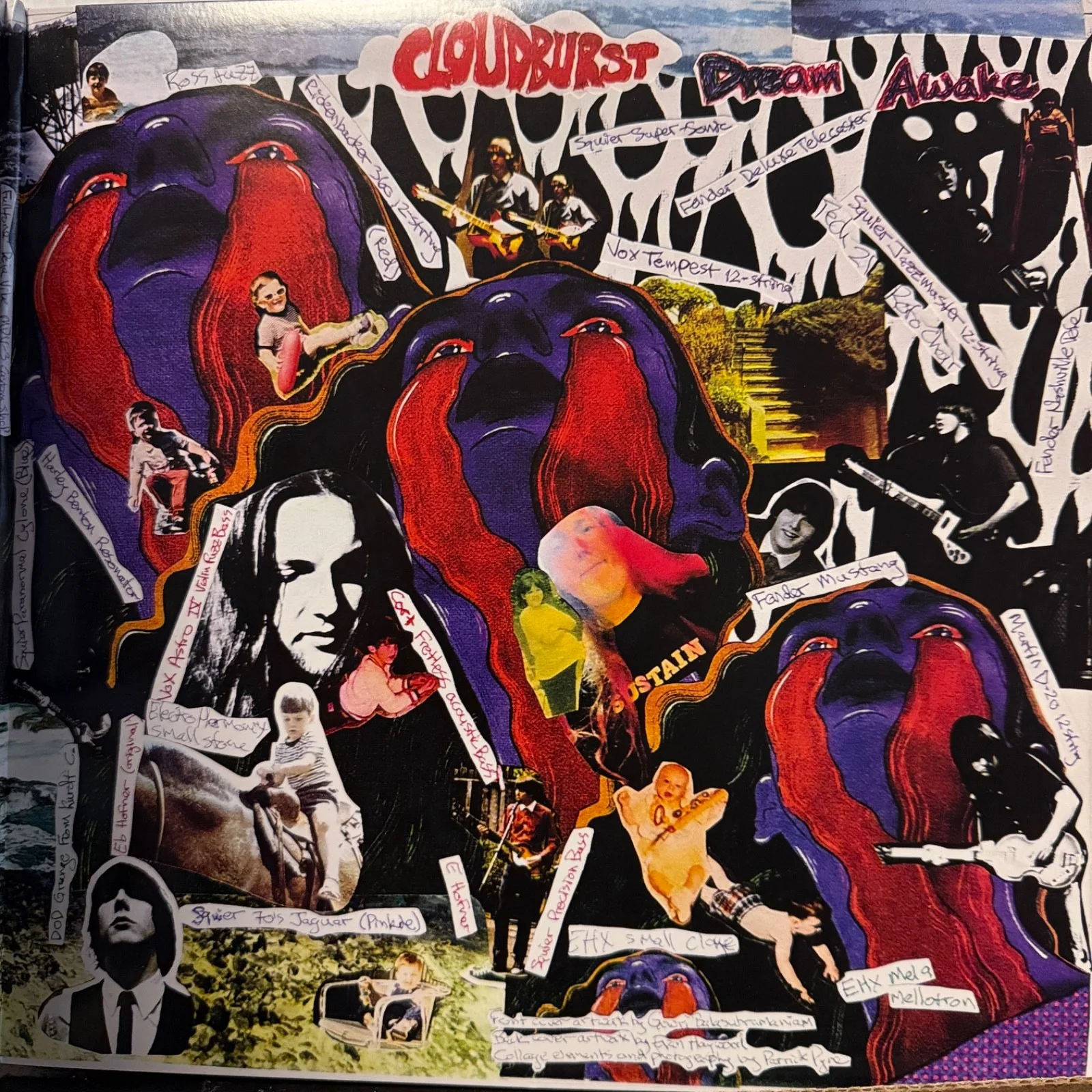 CLOUDBURST "Dream Awake" USA colored vinyl limited 1st edition AUTOGRAPHED NM/NM, изображение 3
