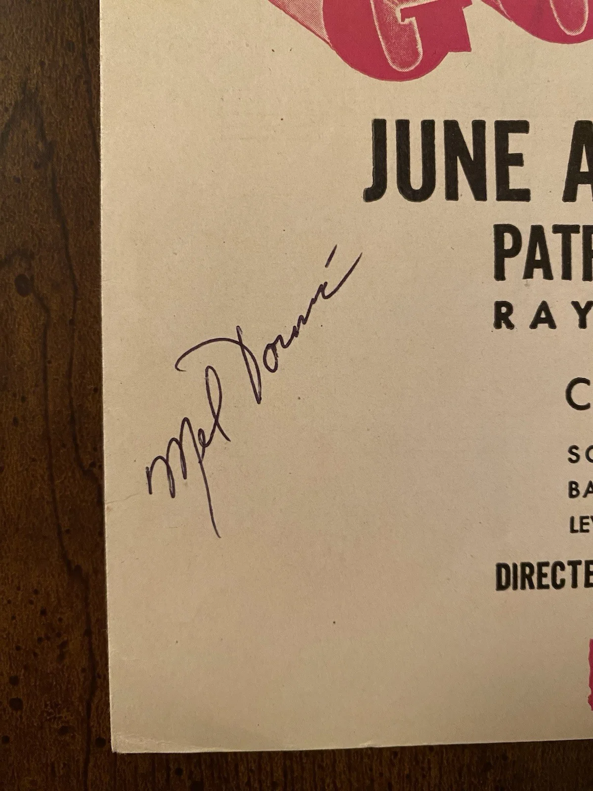 June Allyson — June Allyson Signed Autographed Vintage Sheet Music With COA Good News, изображение 4