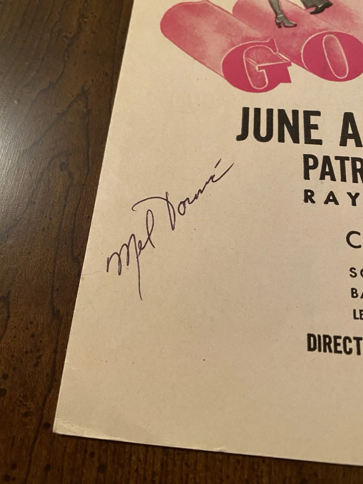 June Allyson — June Allyson Signed Autographed Vintage Sheet Music With COA Good News, изображение 5
