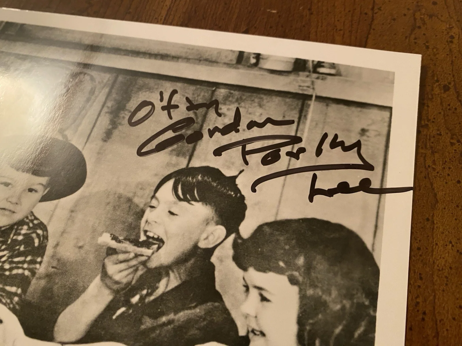 Gordon Porky Lee — Gordon Porky Lee Signed Autographed Photo With COA Our Gang The Little Rascals, изображение 3
