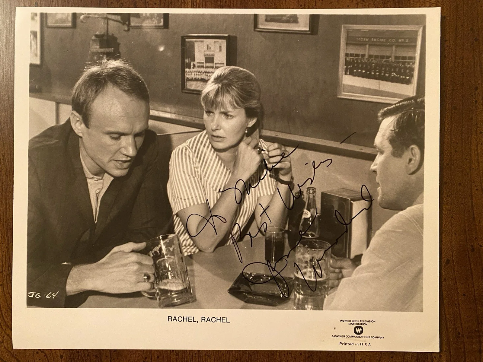 Joanne Woodward — Joanne Woodward Signed Autographed 10x8 Photo With COA Rachel Rachel