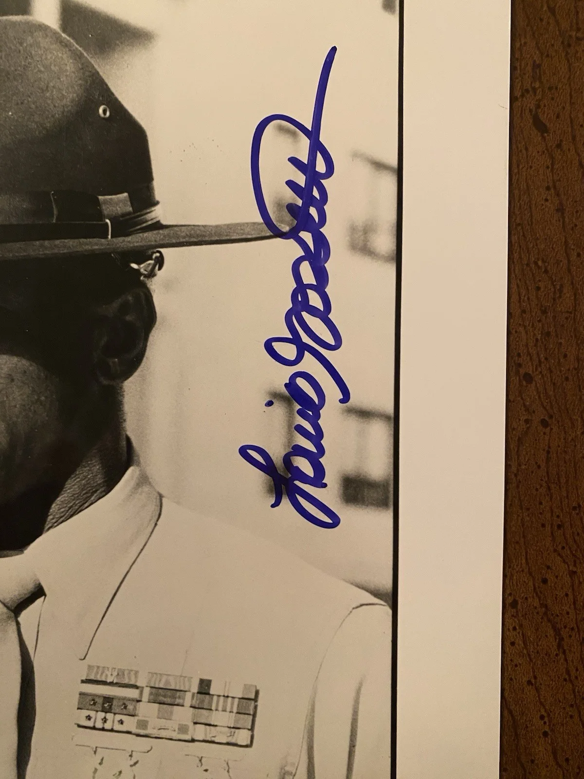Louis Gossett Jr — Louis Gossett Jr Signed Autographed Photo With COA An Officer And A Gentleman, изображение 2