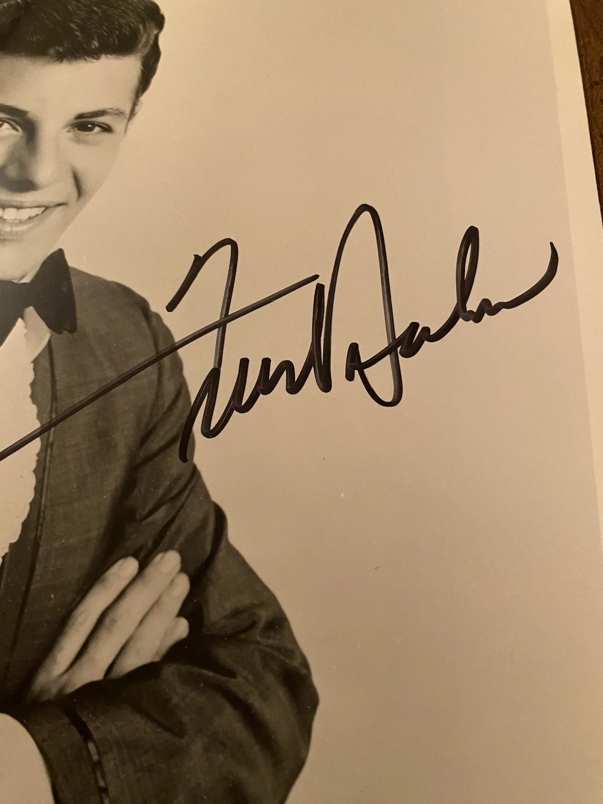 Frankie Avalon Signed Autographed Photo With COA Venus Why Beach Party Movies, изображение 3