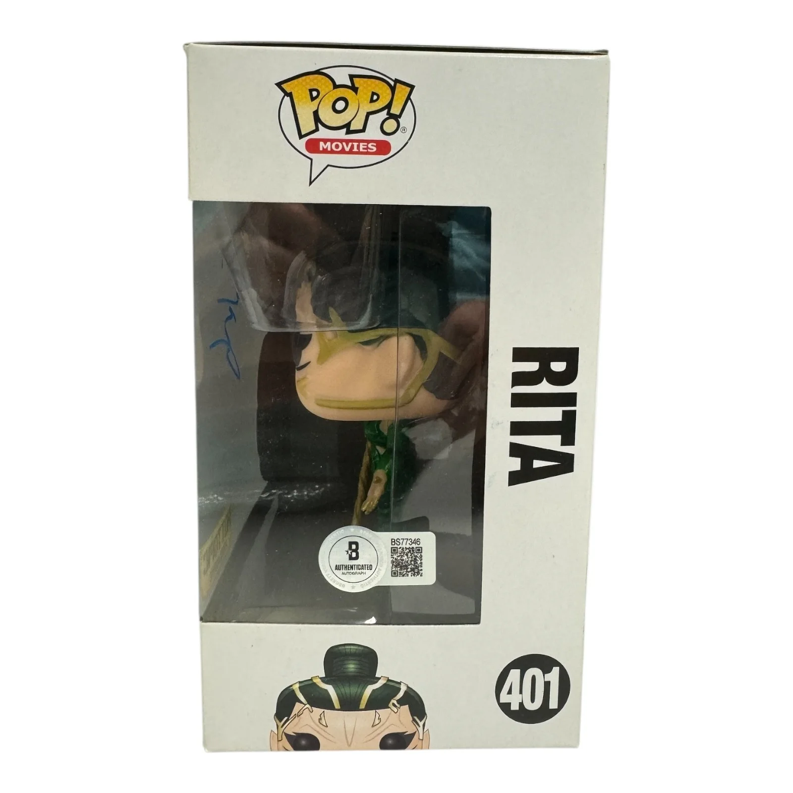 ELIZABETH BANKS — ELIZABETH BANKS SIGNED AUTOGRAPH FUNKO POP 401 POWER RANGERS BECKETT BAS RITA, image 2