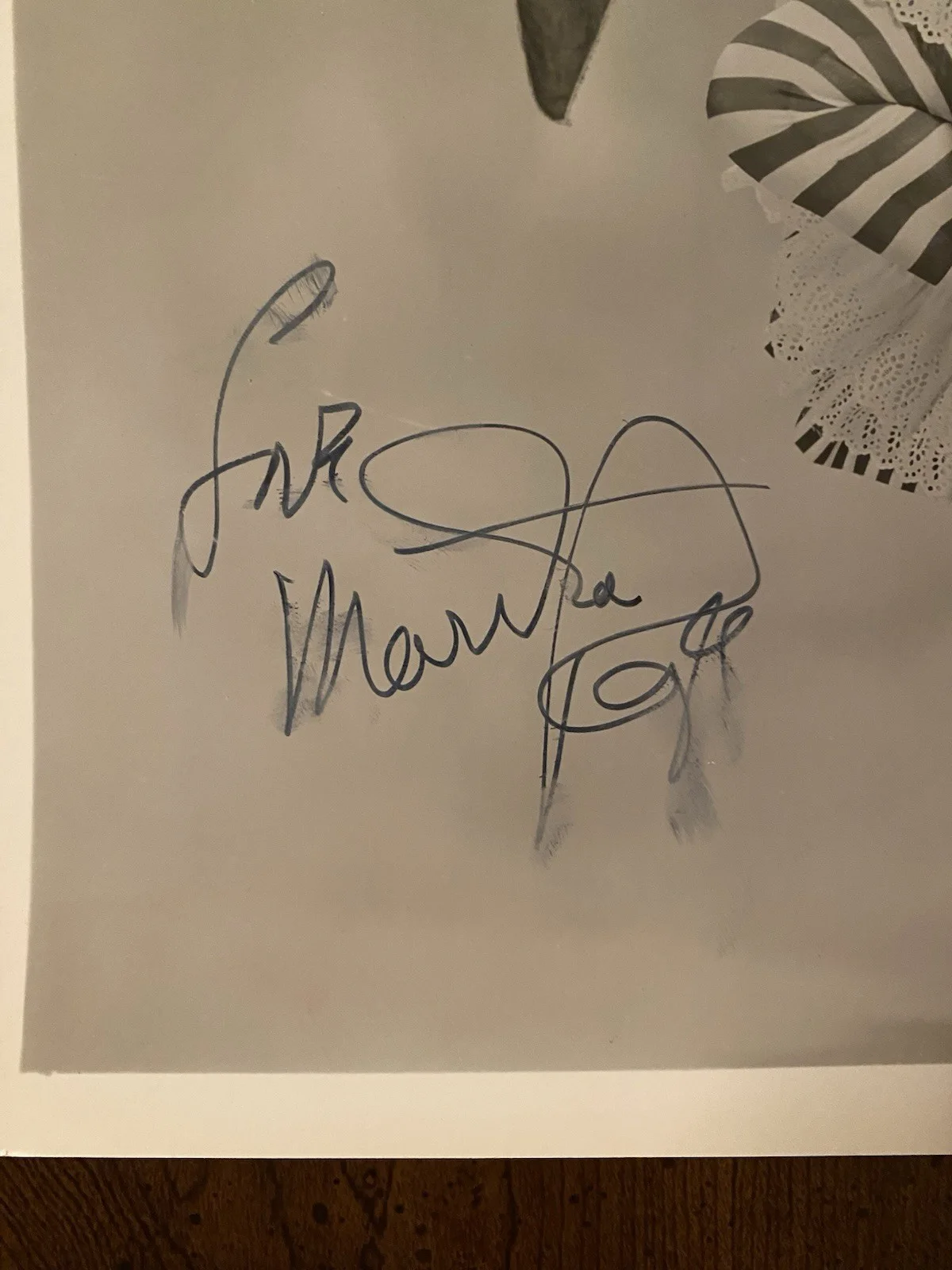 Martha Raye — Martha Raye Signed Autographed 8x10 Photo With COA Billy Rose Jumbo, image 2