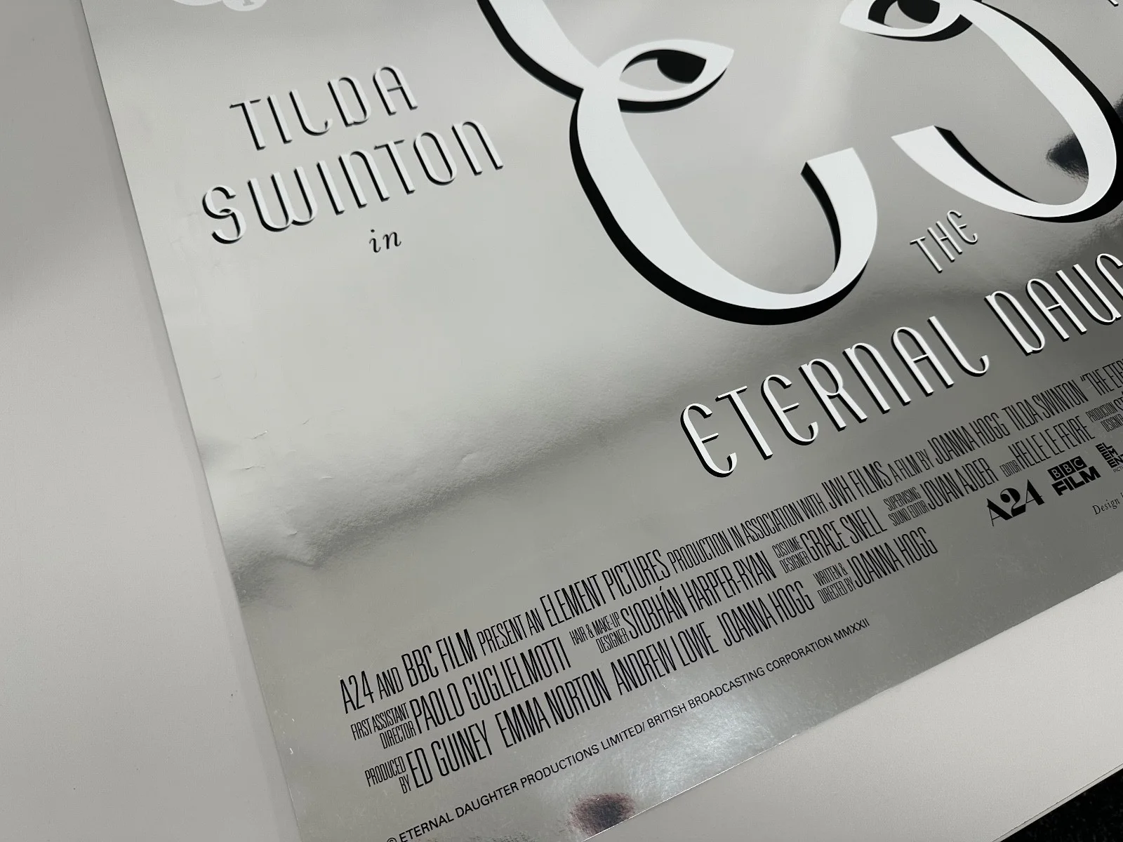 The Eternal Daughter (2022) BFI Original UK Quad Cinema Poster – Tilda Swinton, изображение 4