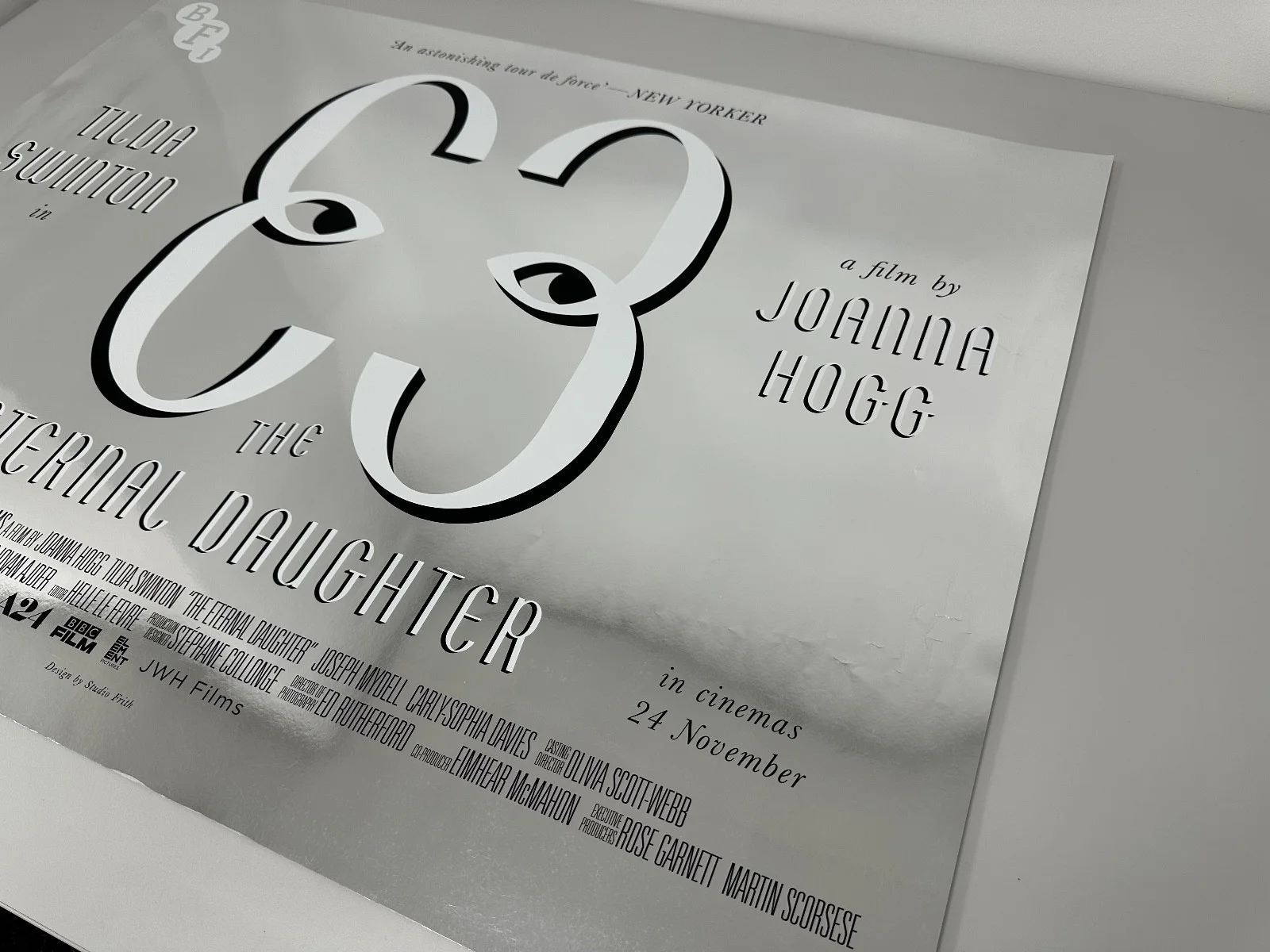 The Eternal Daughter (2022) BFI Original UK Quad Cinema Poster – Tilda Swinton, изображение 5