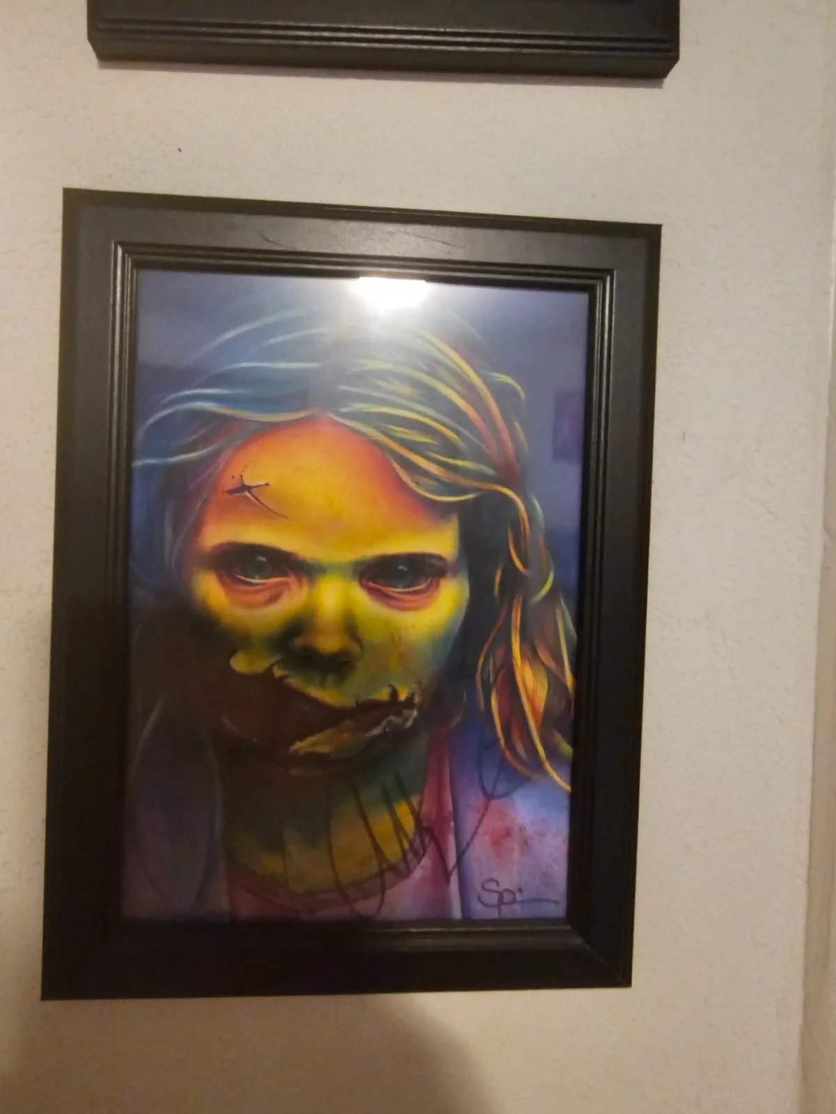 Addy Miller — Walking Dead Addy Miller Signed Photo Framed