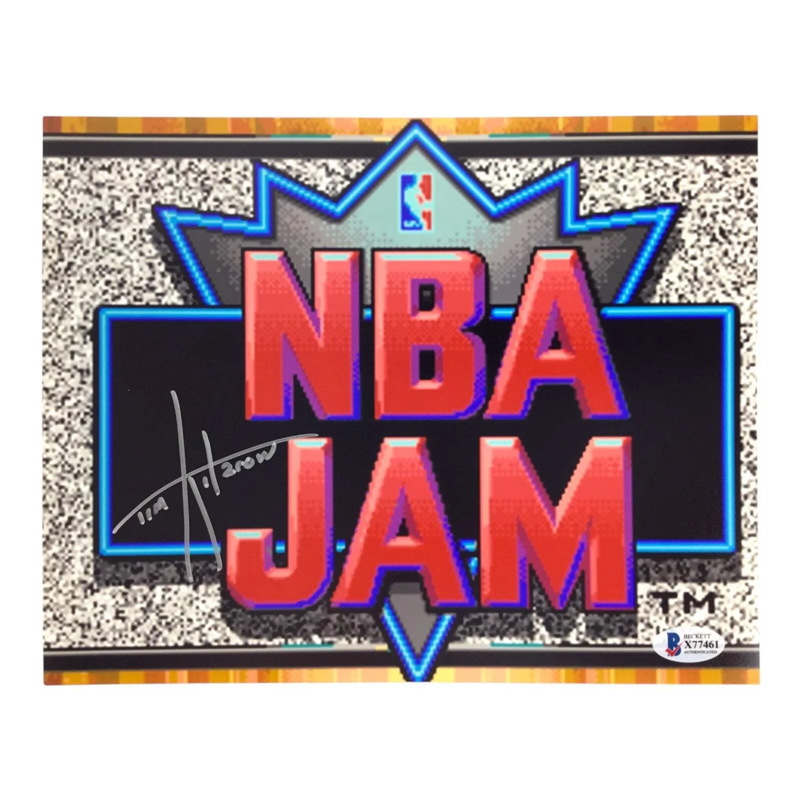 Tim Kitzrow — Tim Kitzrow Signed 8x10 Photo - The Voice of NBA Jam (Beckett Certified)