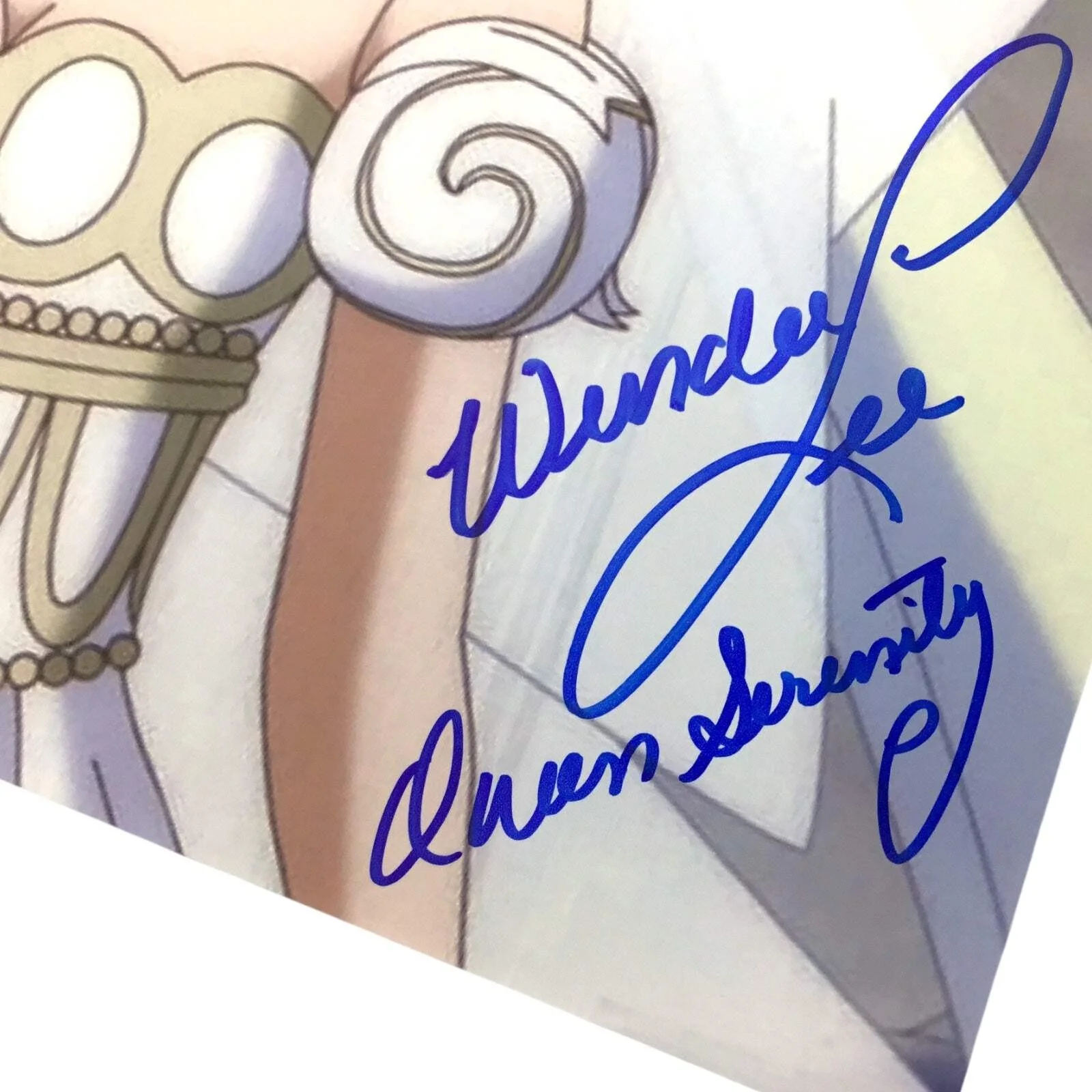 Wendee Lee — Wendee Lee Signed 8x10 Sailor Moon Queen Serenity Photo (Beckett Certified), image 2