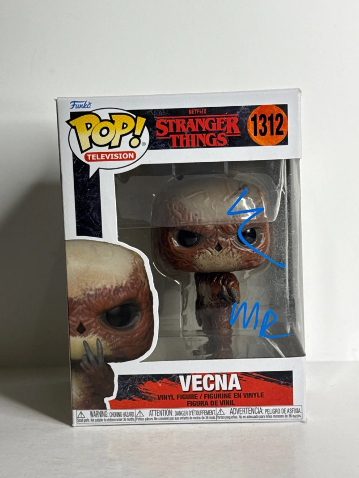 Matt & Ross — Matt & Ross The Duffer Brothers Stranger Things Vecna Funko #1312 BAS