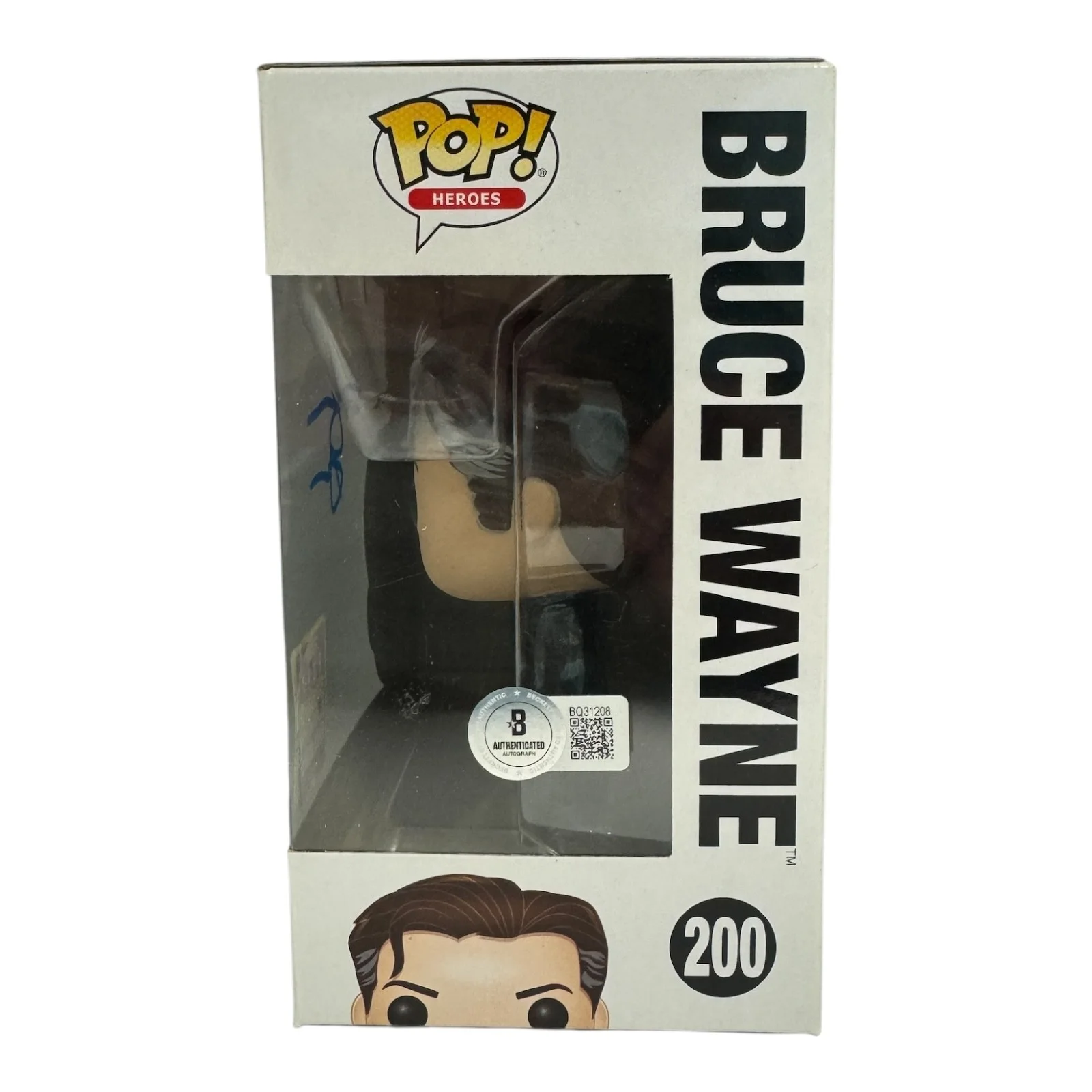 BEN AFFLECK — BEN AFFLECK SIGNED AUTOGRAPH FUNKO POP 200 JUSTICE LEAGUE BECKETT BRUCE WAYNE, изображение 2
