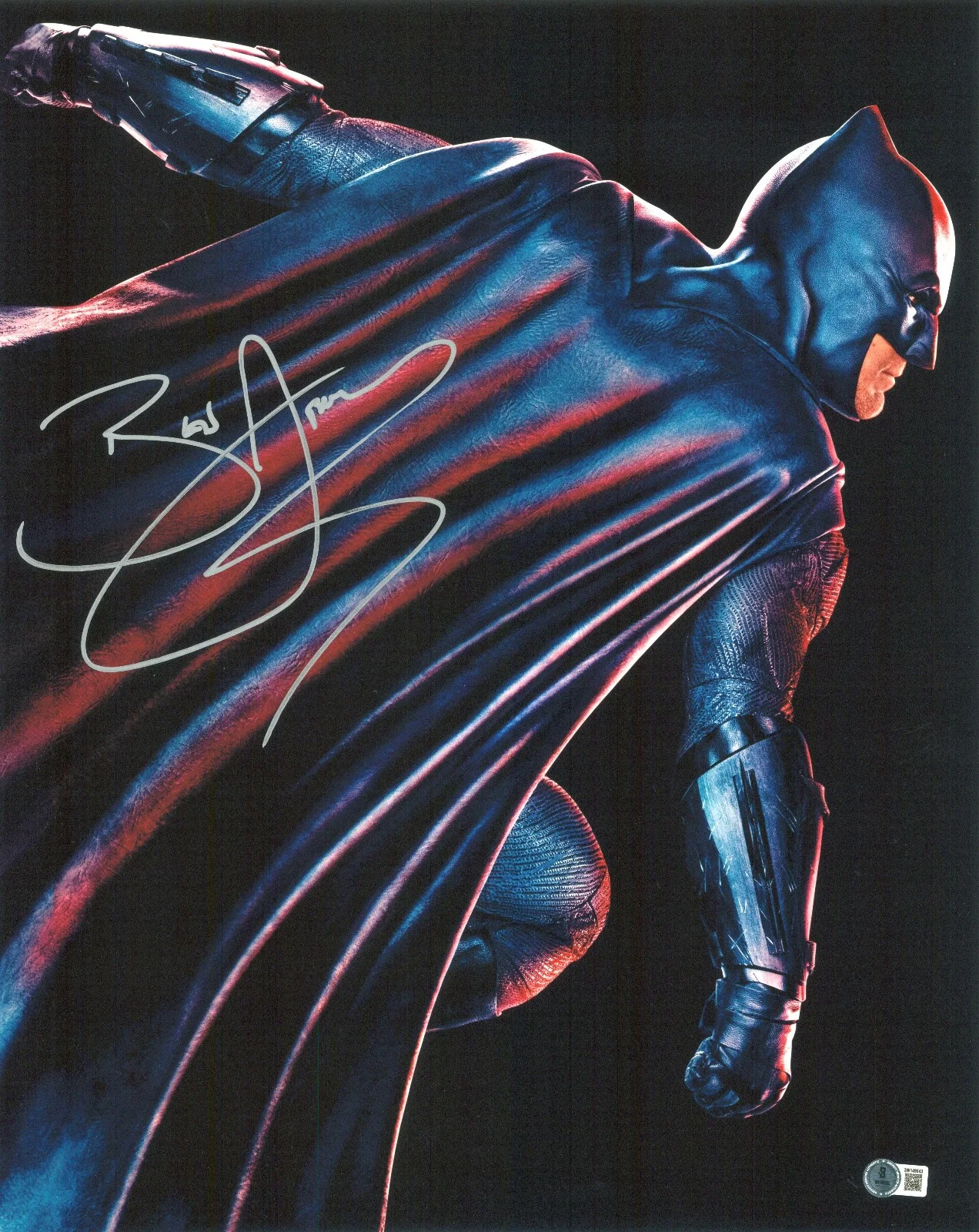 BEN AFFLECK — BEN AFFLECK JUSTICE LEAGUE SIGNED AUTOGRAPH 16X20 PHOTO BECKETT BAS DC BATMAN