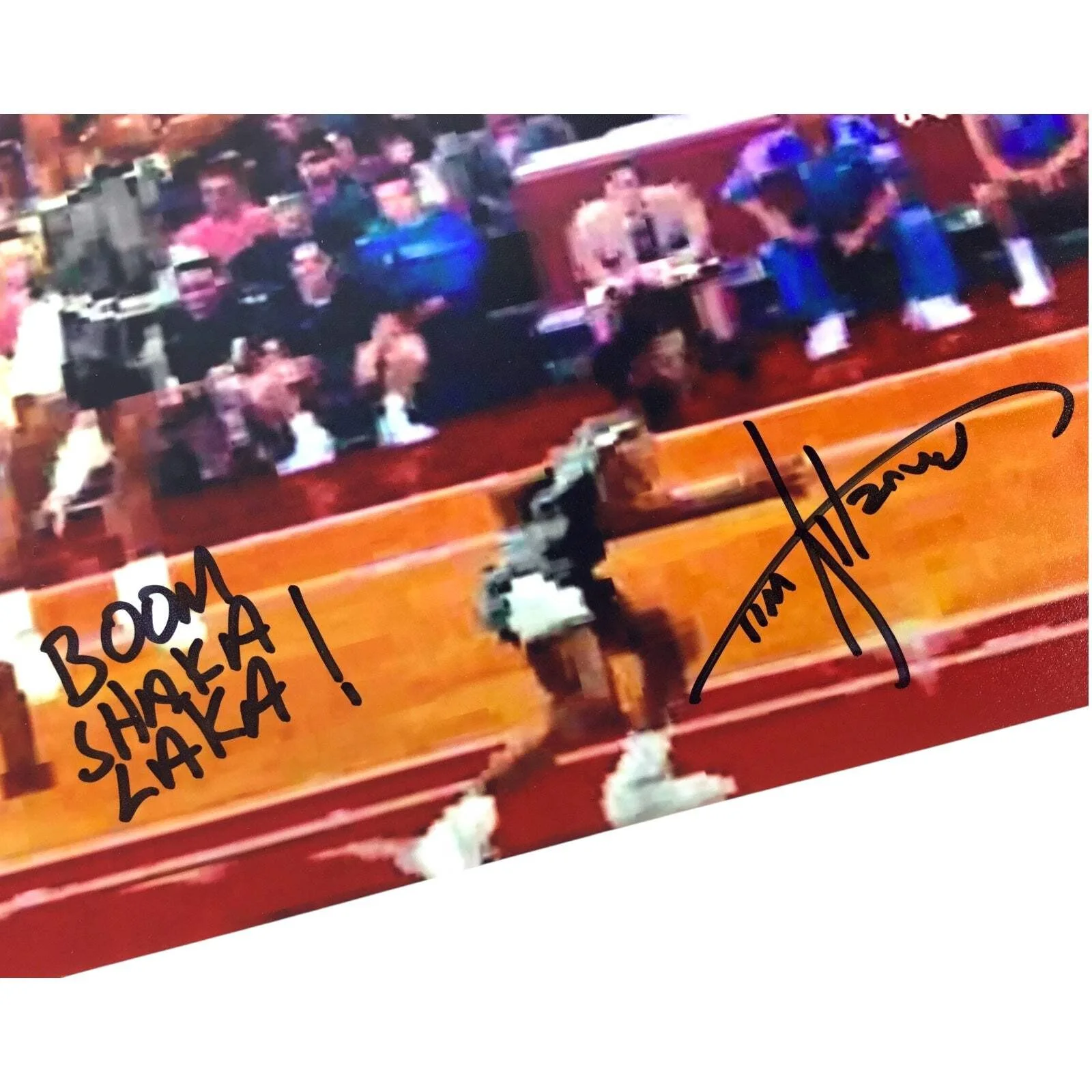 Tim Kitzrow — Tim Kitzrow Signed 8x10 NBA Jam Photo (Beckett Certified), image 2
