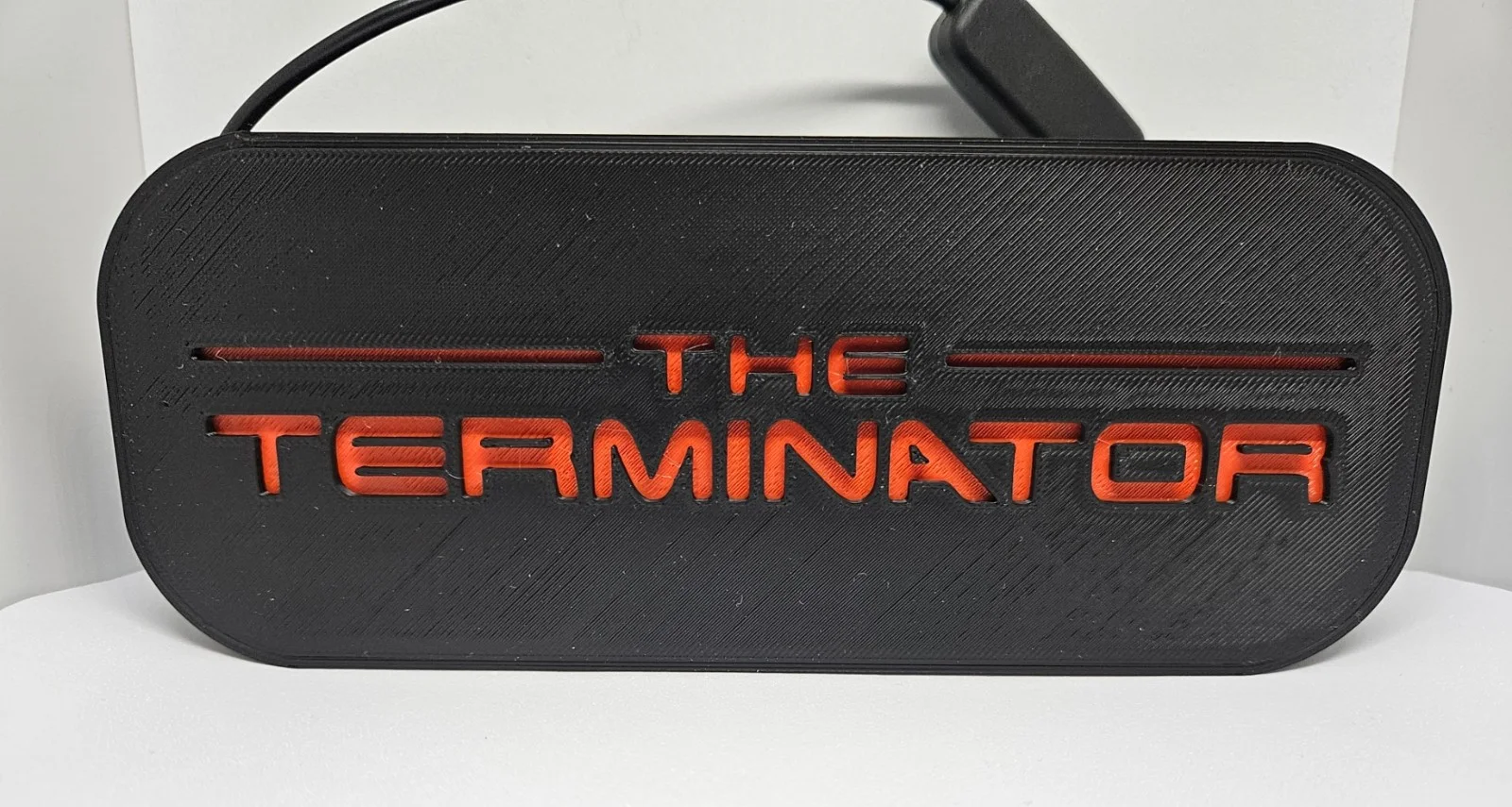 The Terminator Logo USB LED Light-Up Sign Box Lamp, image 2