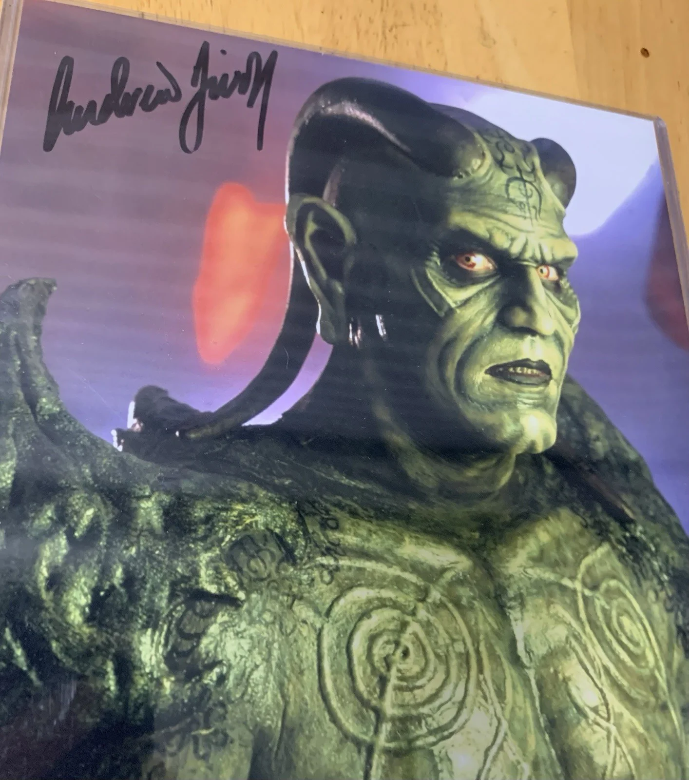 andrew Divoff — Andrew Divoff signed Photo 8x10 PSA COA, image 2