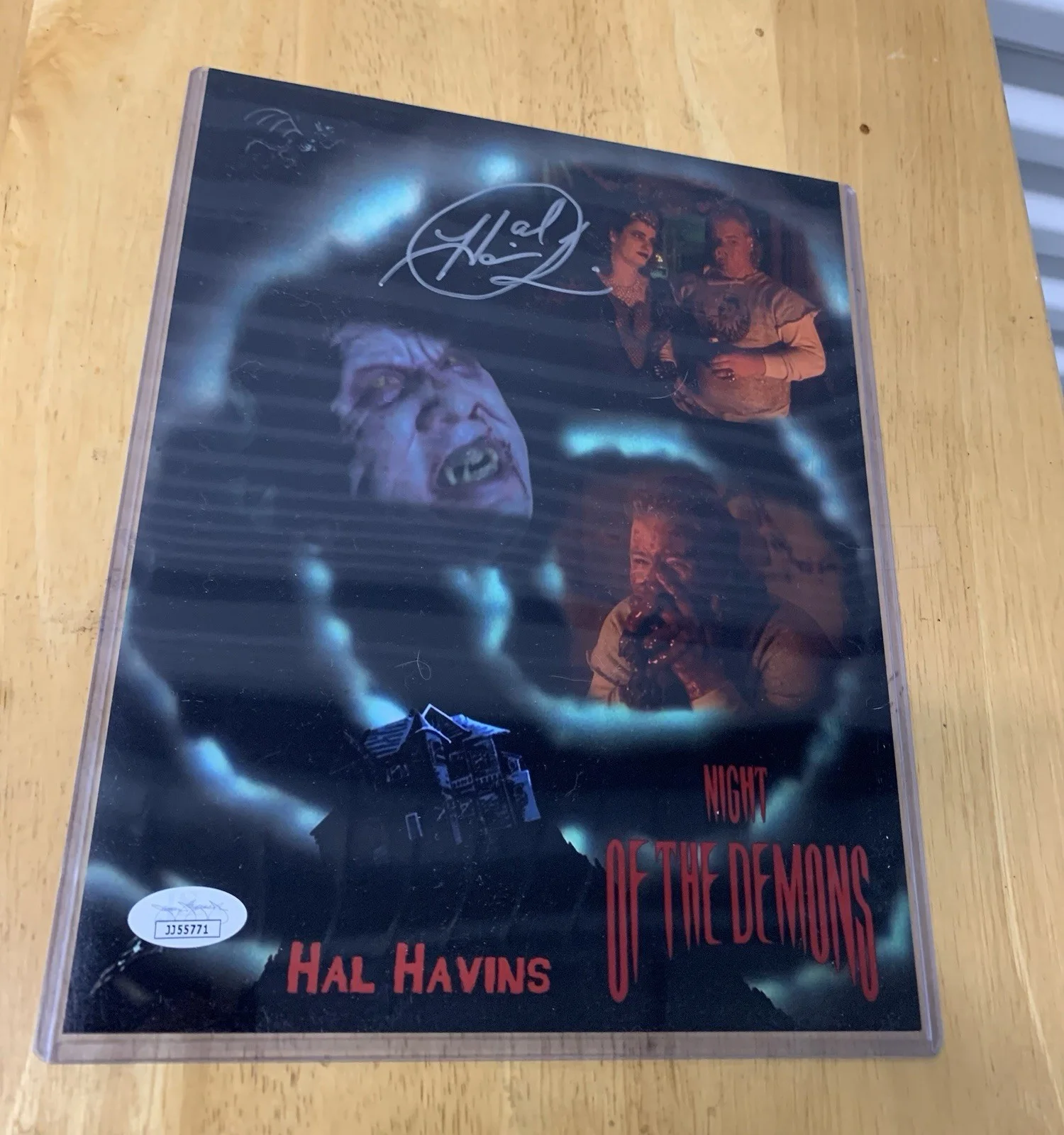 Hal Havins — Vintage Night of the Deamons Signed Hal Havins PSA COA, изображение 2